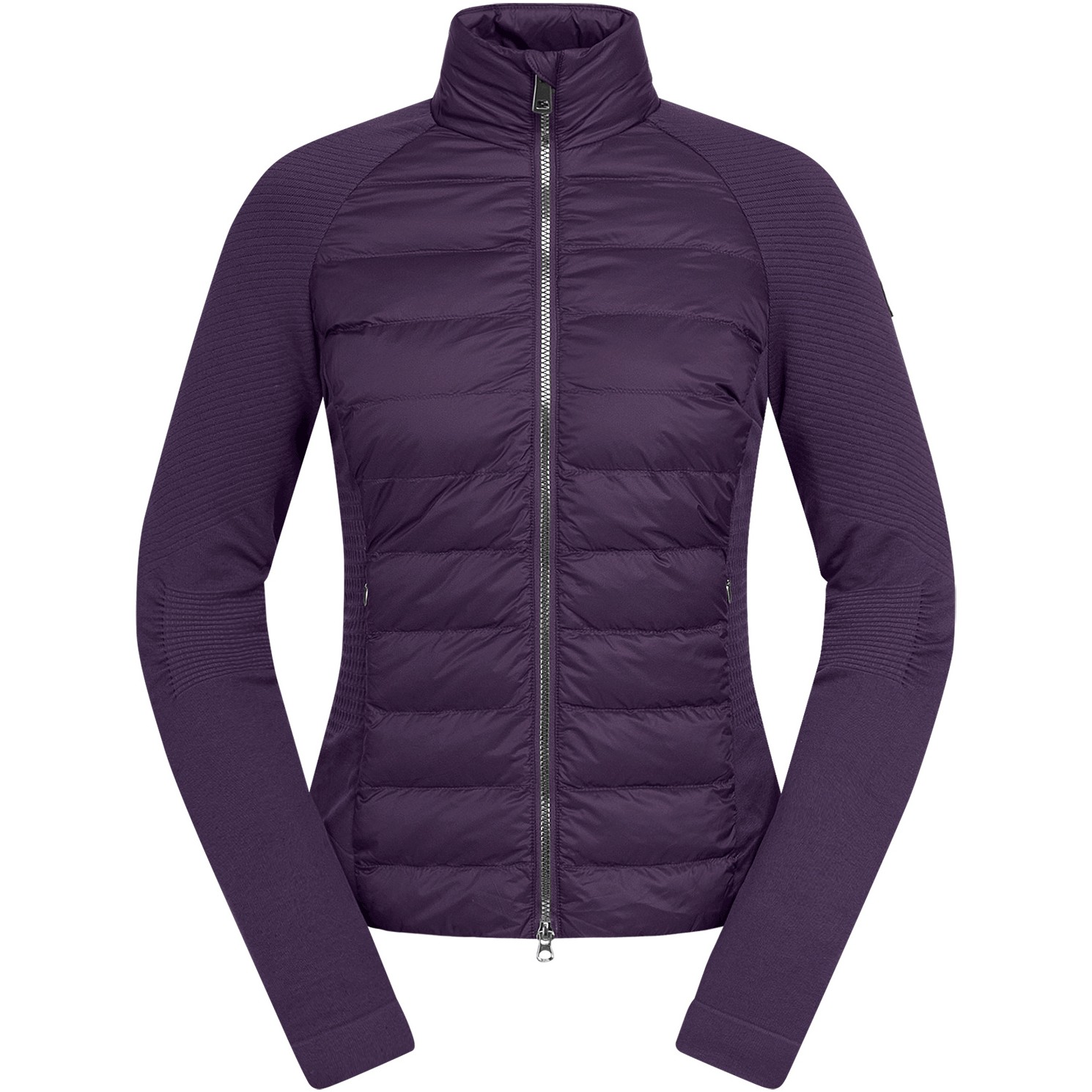 Damen Hybrid Steppjacke OREGON dunkelviolett