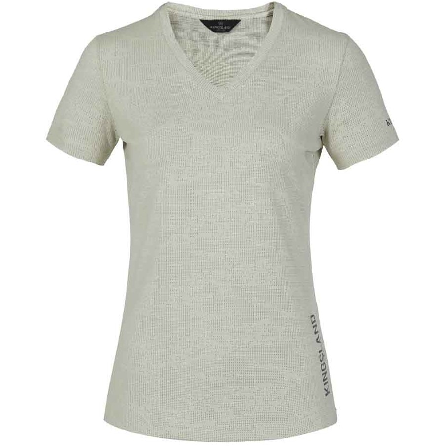 Damen T-Shirt KLWaylin beige almond milk