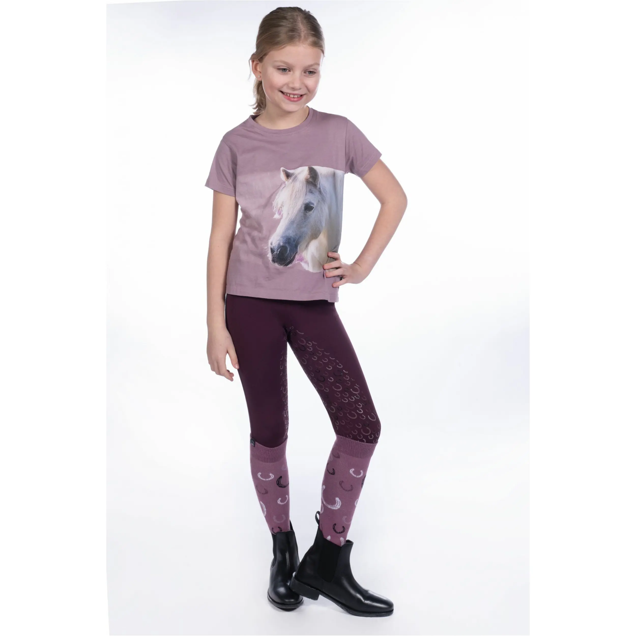 Kinder T-Shirt ALVA mauve