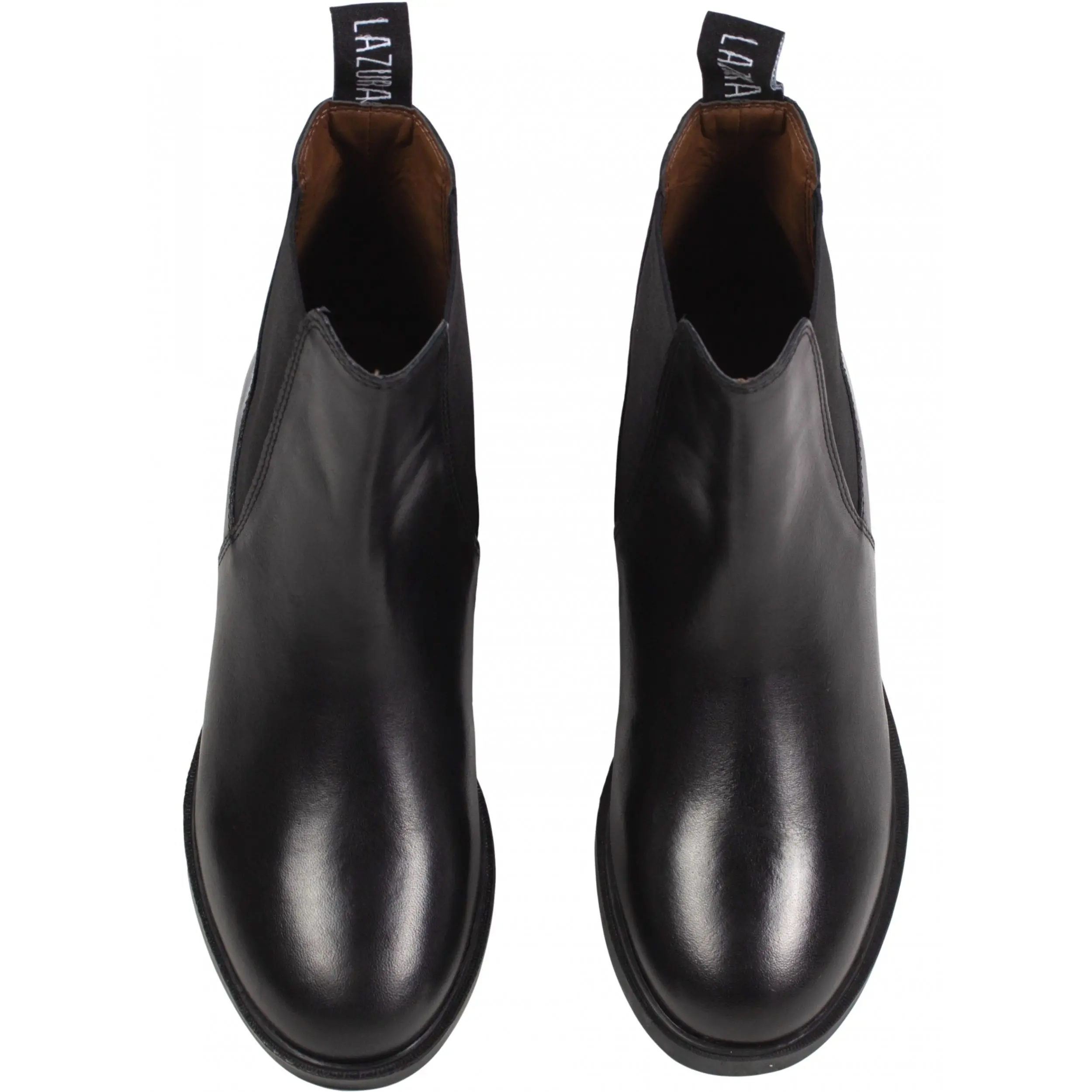 Jodhpur Reitstiefeletten BASIC PLUS Echtleder schwarz