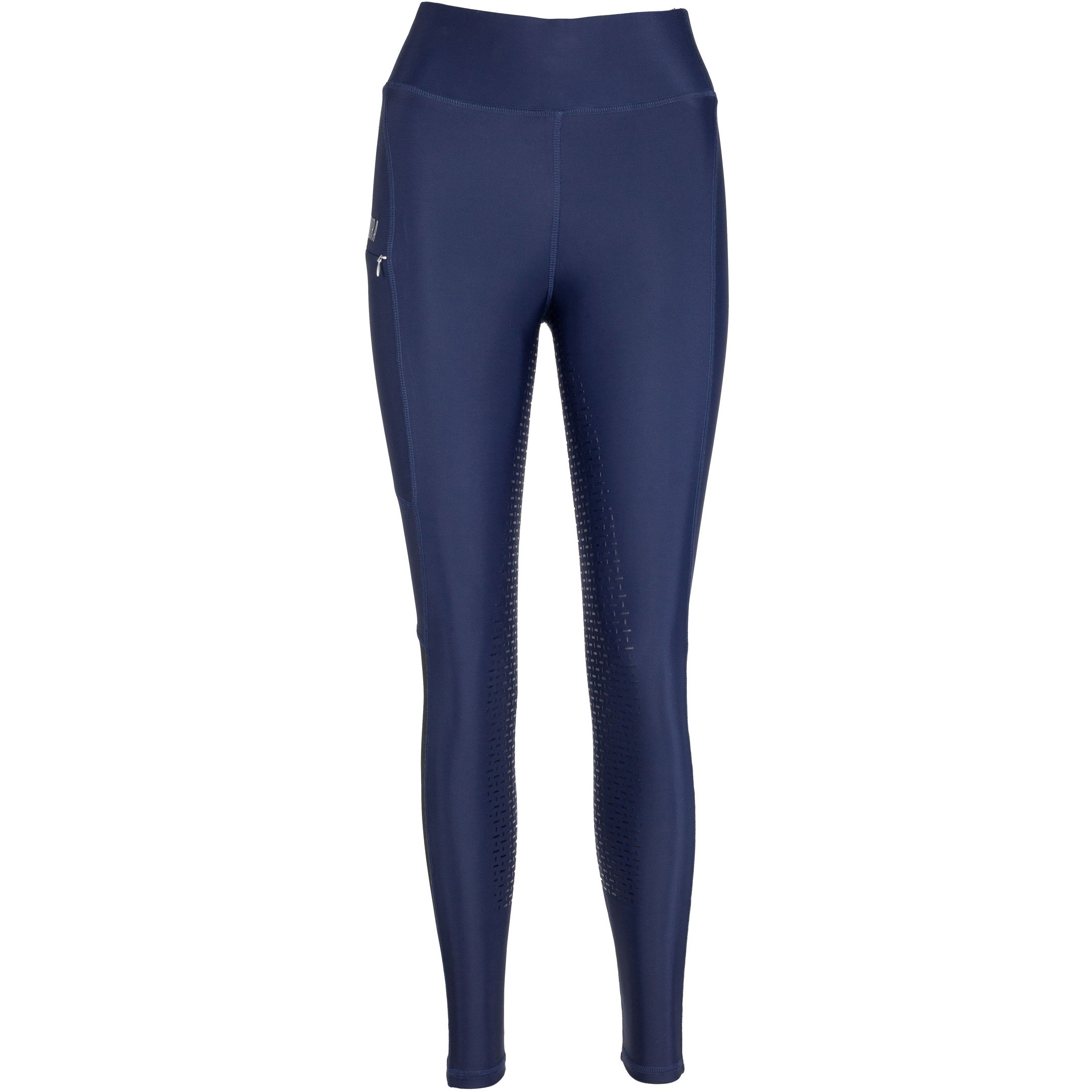 Damen Reitleggings Silikon Vollbesatz ADVENTURE dunkelblau