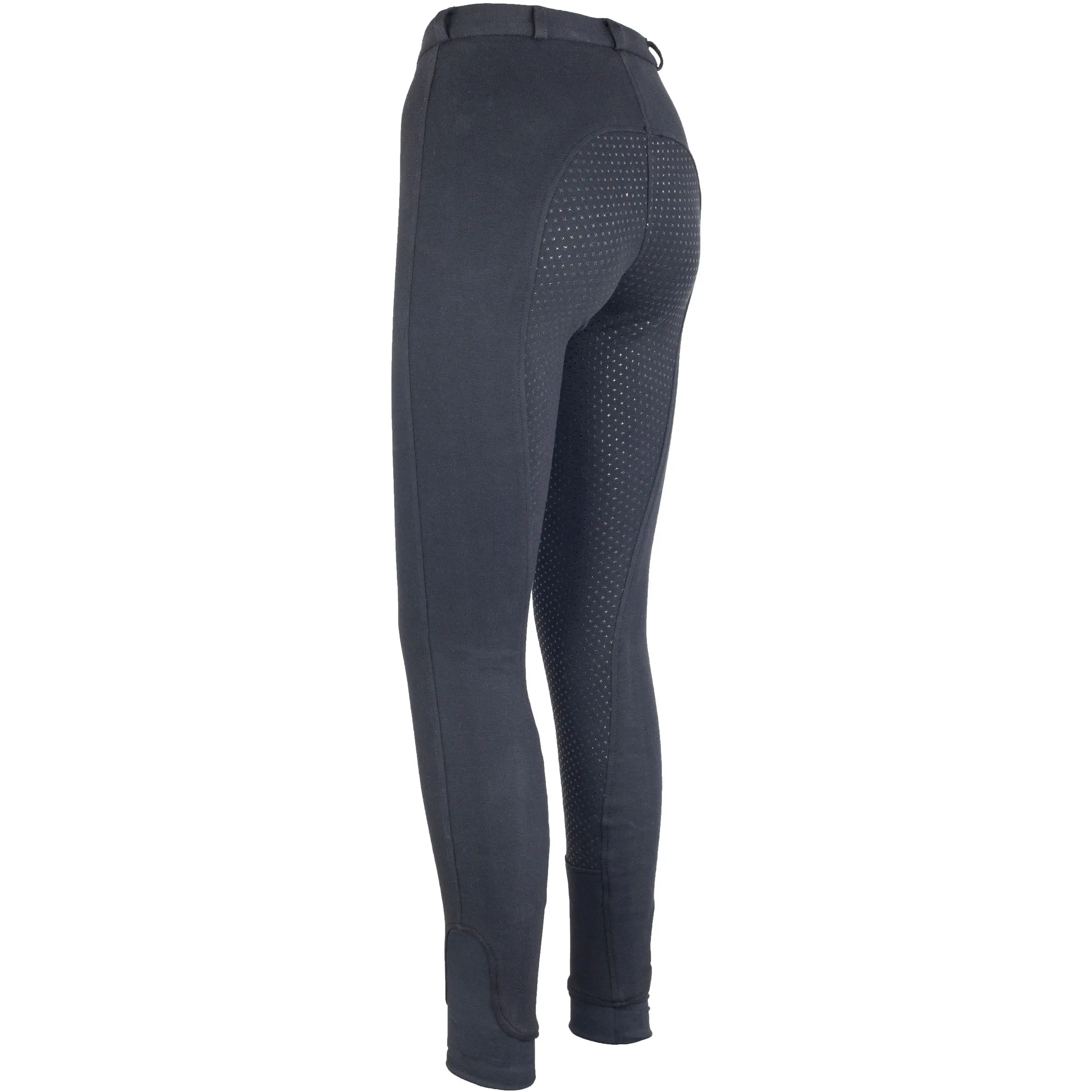 Damen Reithose Silikon Vollbesatz Flex BASICLINE schwarz