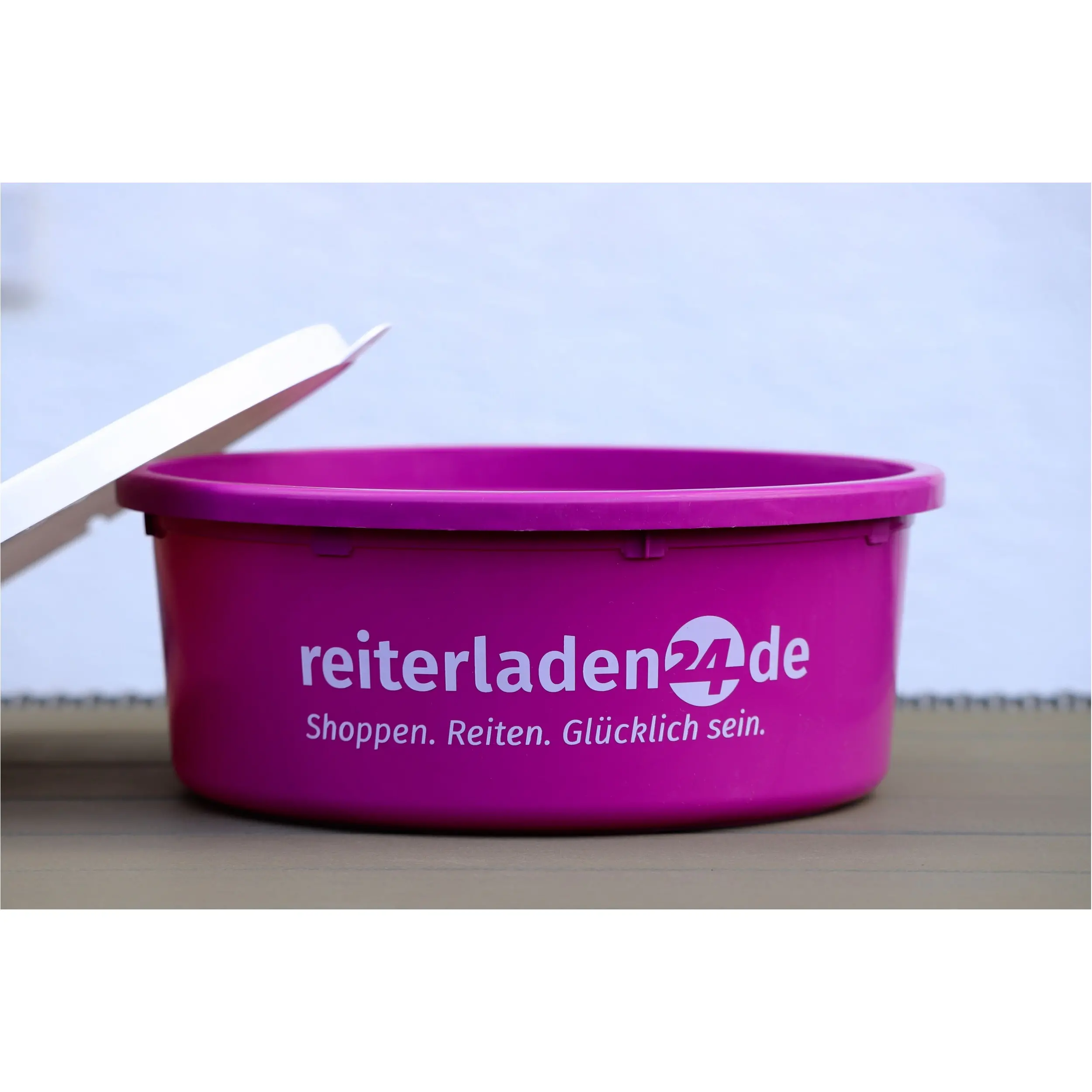 Müslischale mit Deckel pink (10er Set)