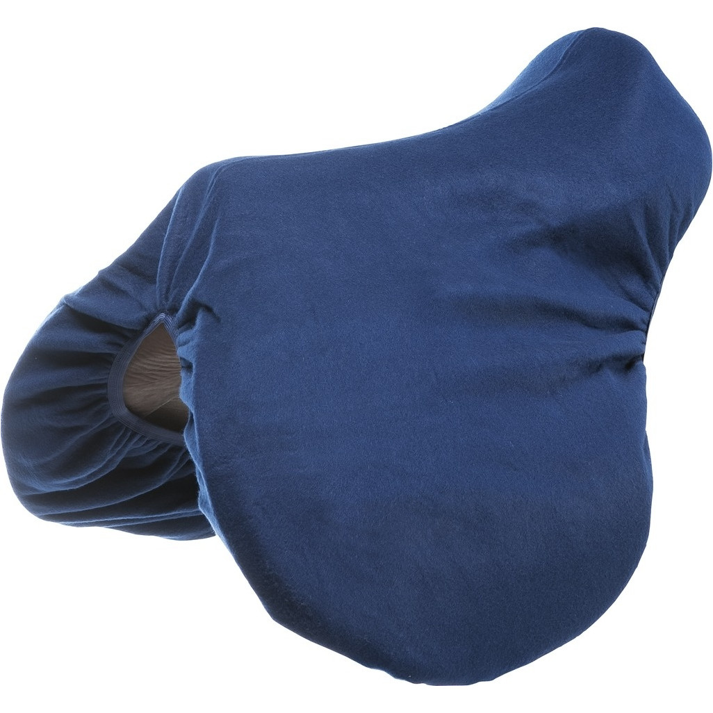 Sattelbezug aus Polarfleece marineblau