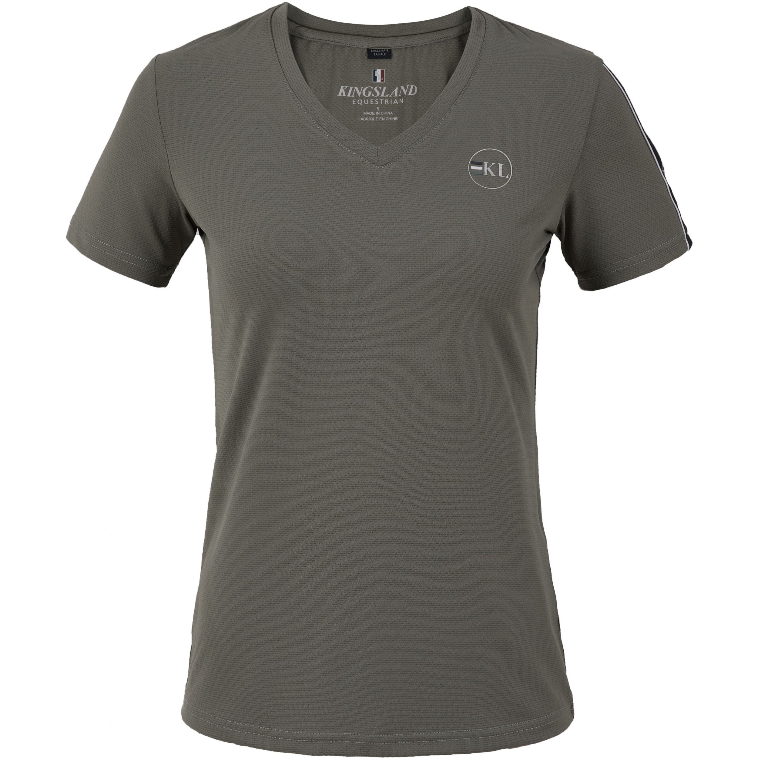 Damen Trainingsshirt KLBrandi green castor