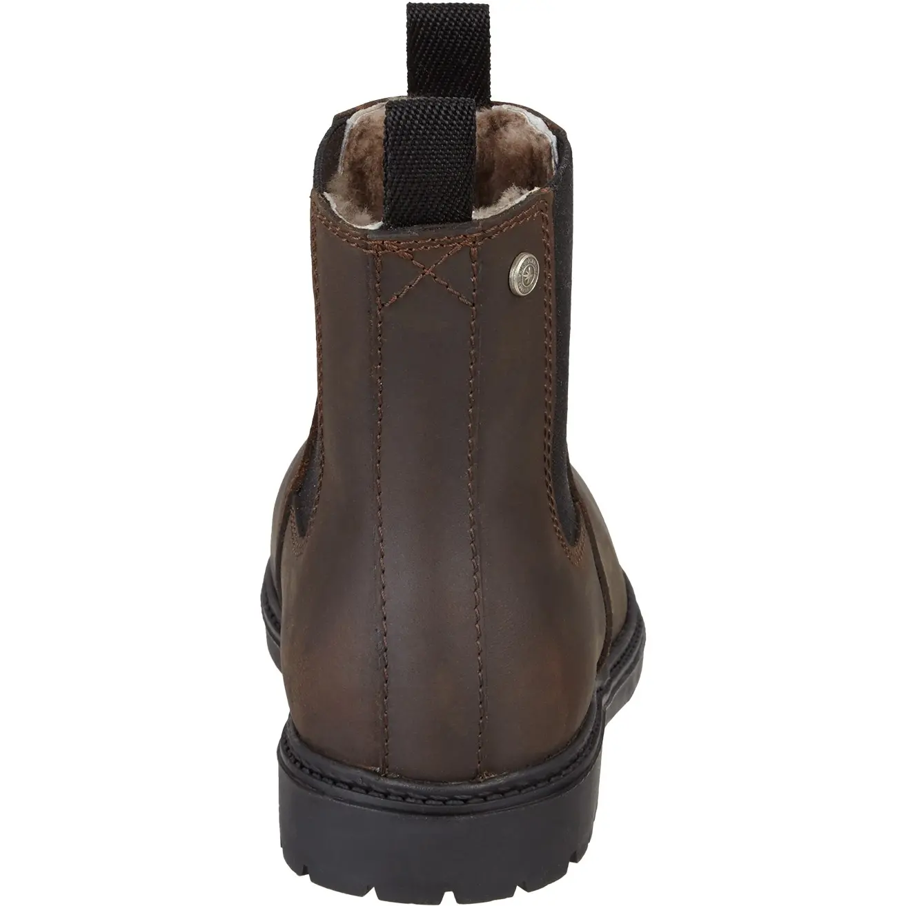 Winter Reitstiefeletten NEW WORK Echtleder chocolate