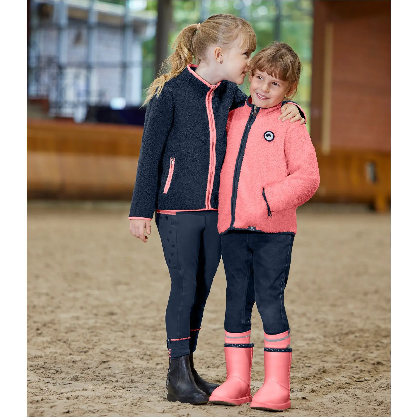 Kinder Fleecejacke LUCKY LANA nachtblau