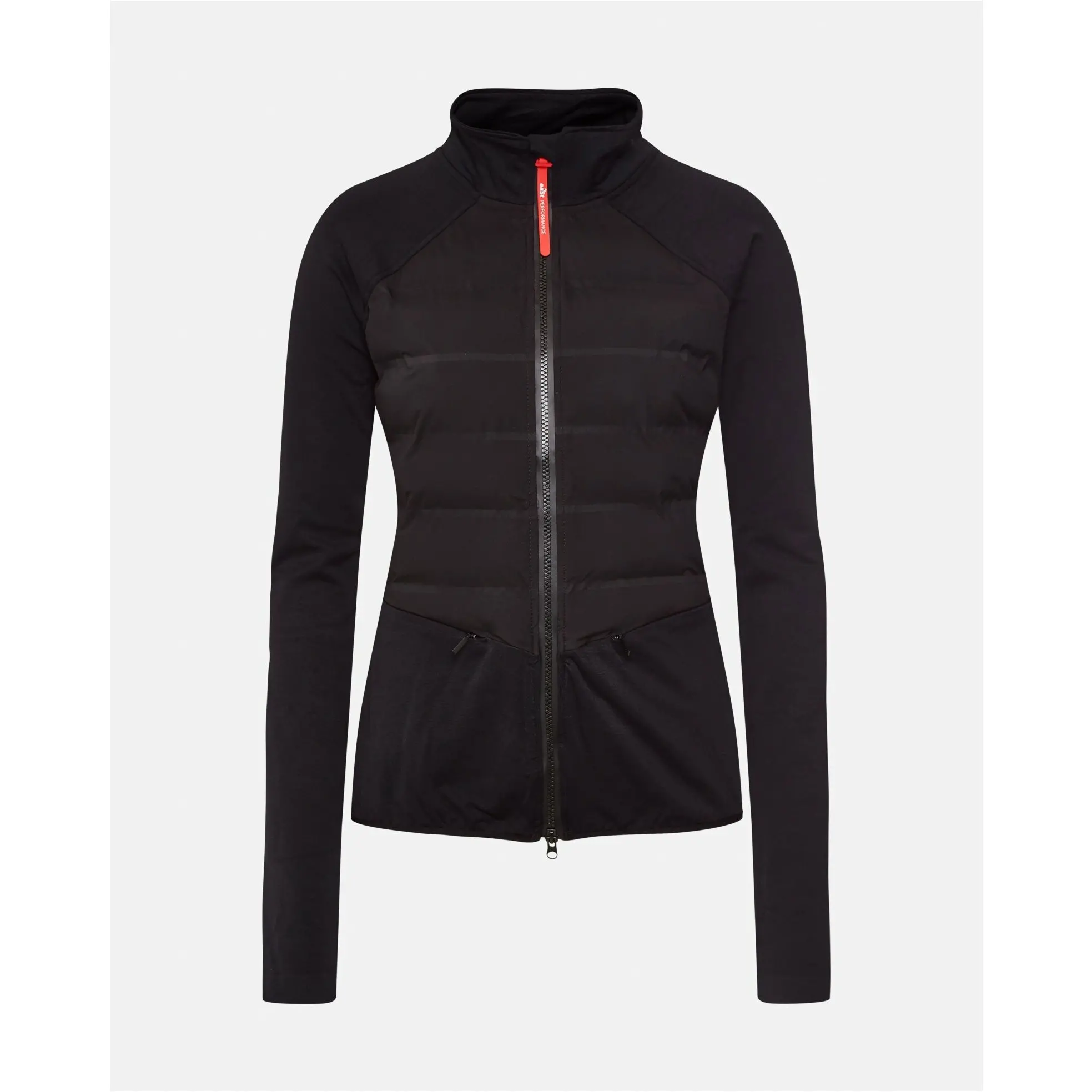 Damen Reitjacke HYBRID JERSEY schwarz