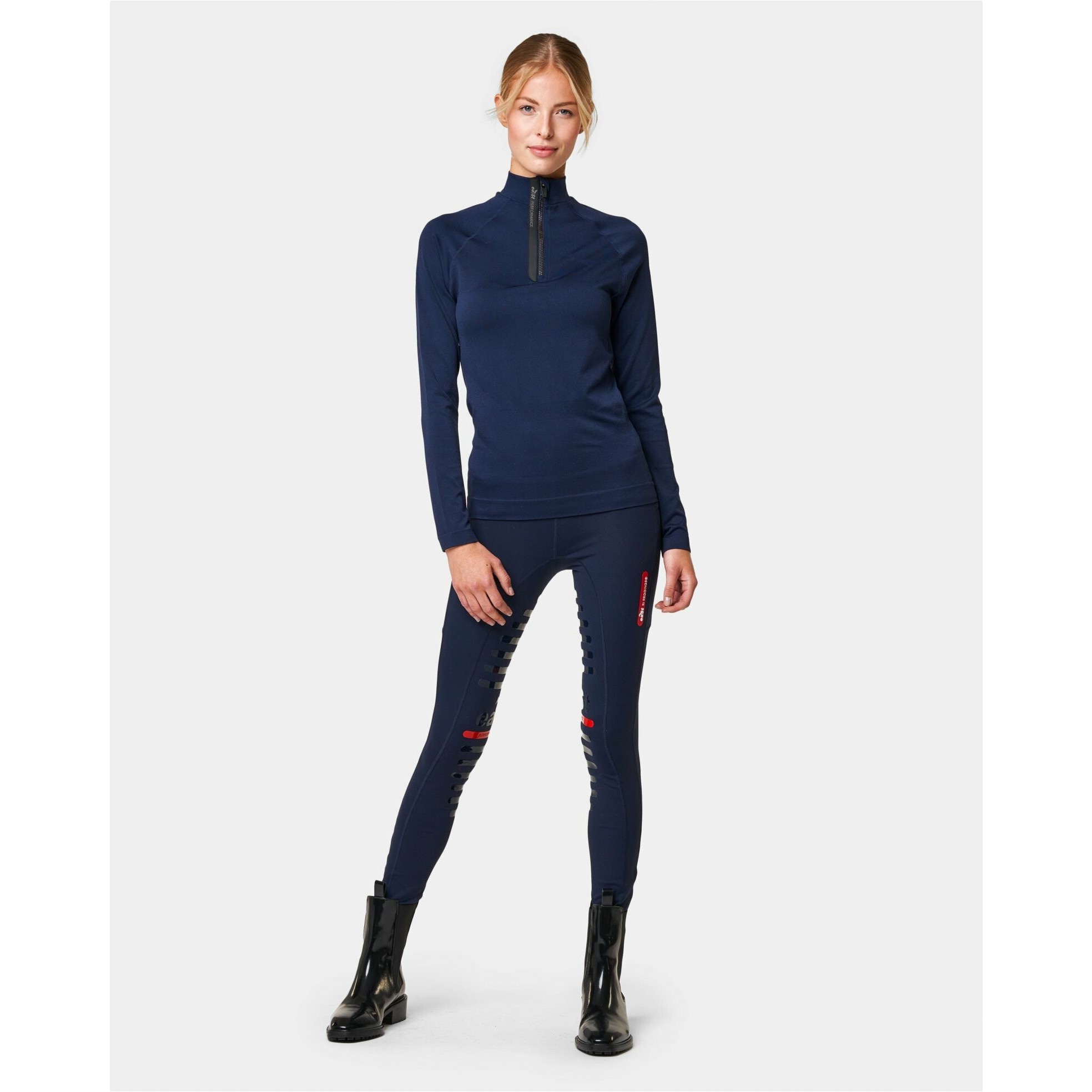 Damen Funktionsshirt SEAMLESS long sleeve midnight blue