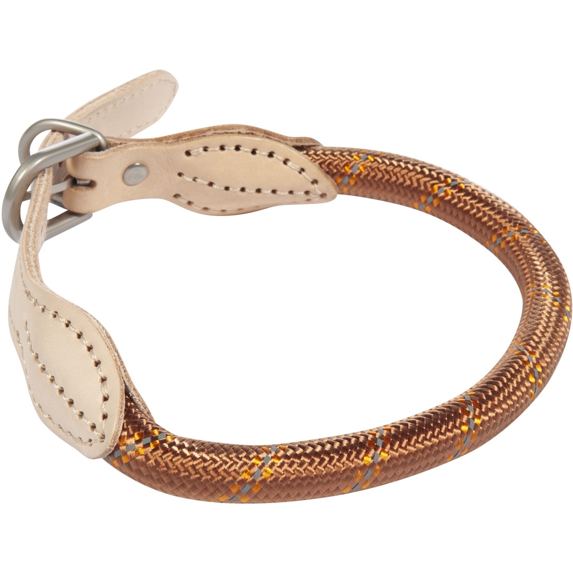 Hundehalsband ANAM CARA TAU cognac