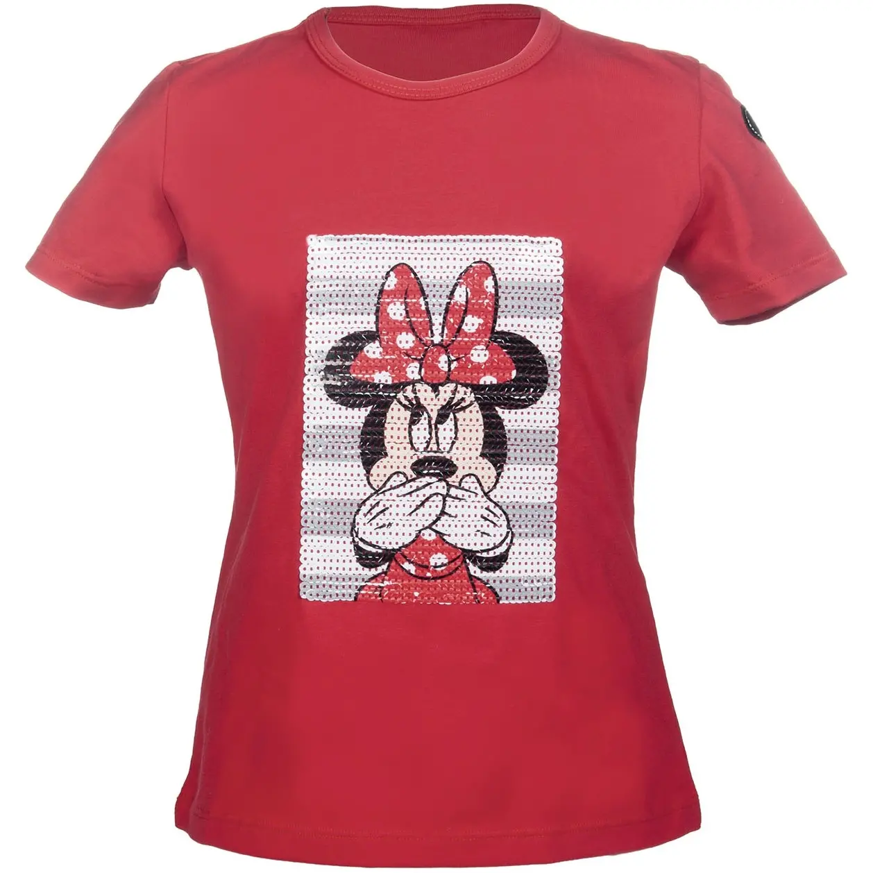 Kinder T-Shirt LOVE MINNIE Disney rot