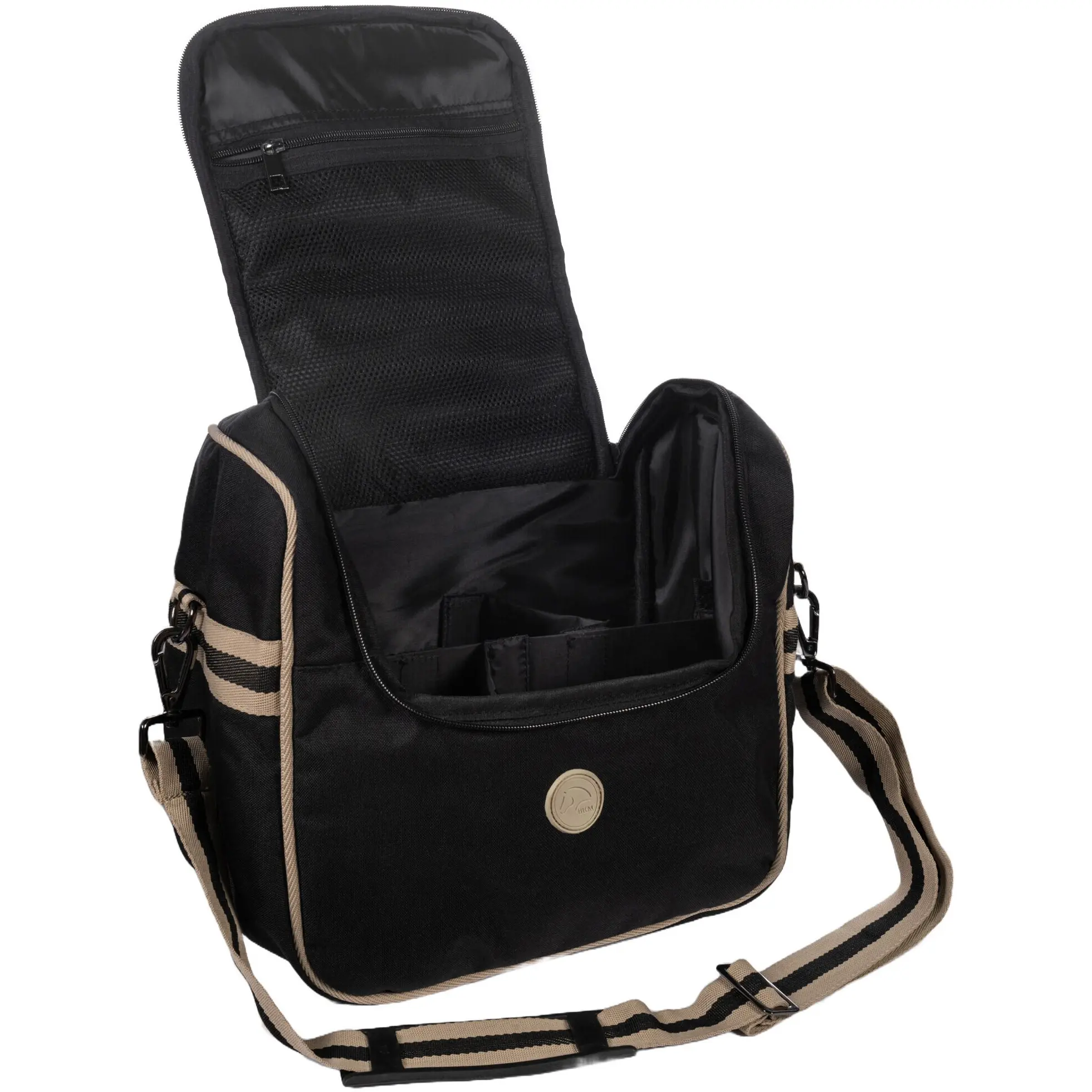 Putztasche JOULES schwarz/beige