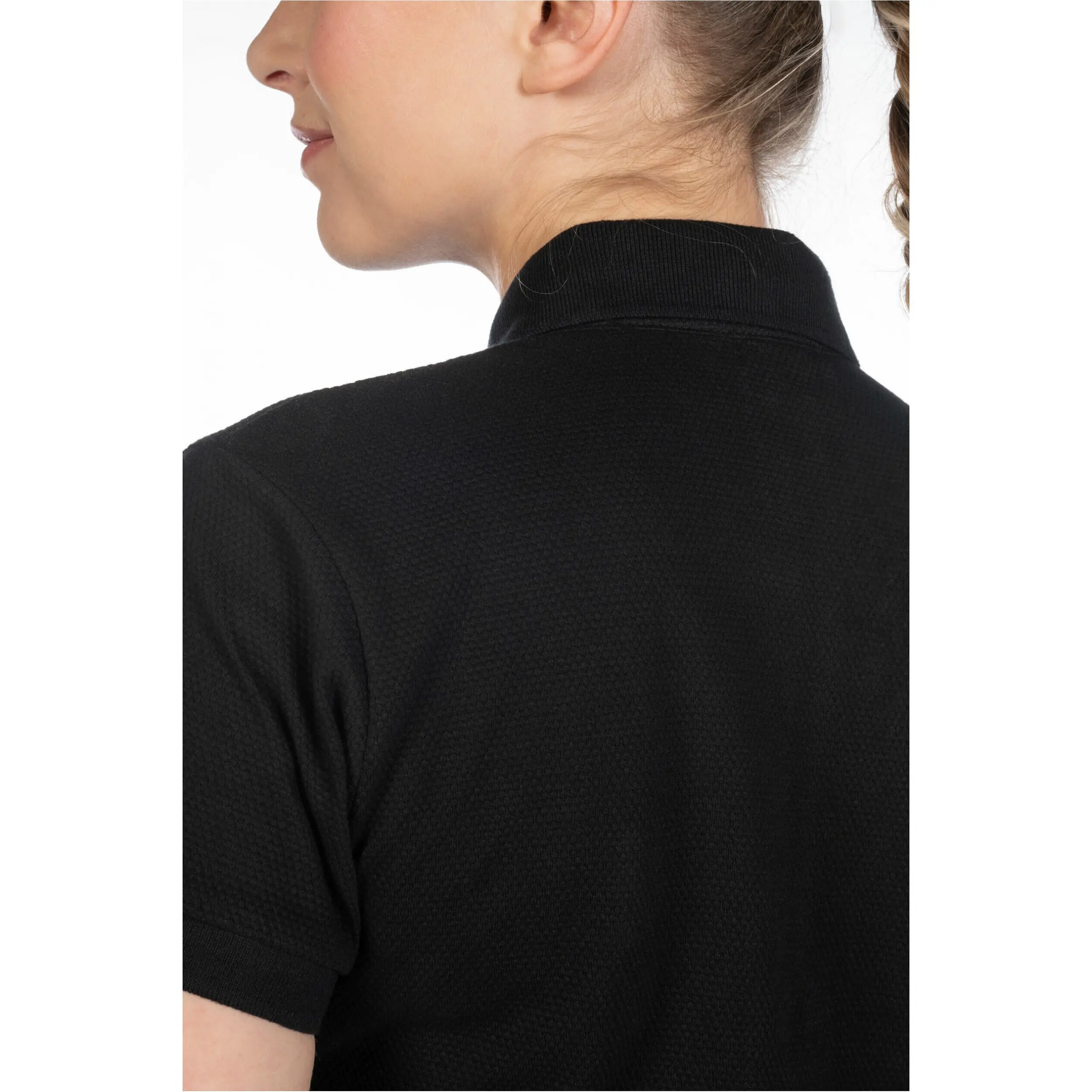 Damen Poloshirt ELISA schwarz