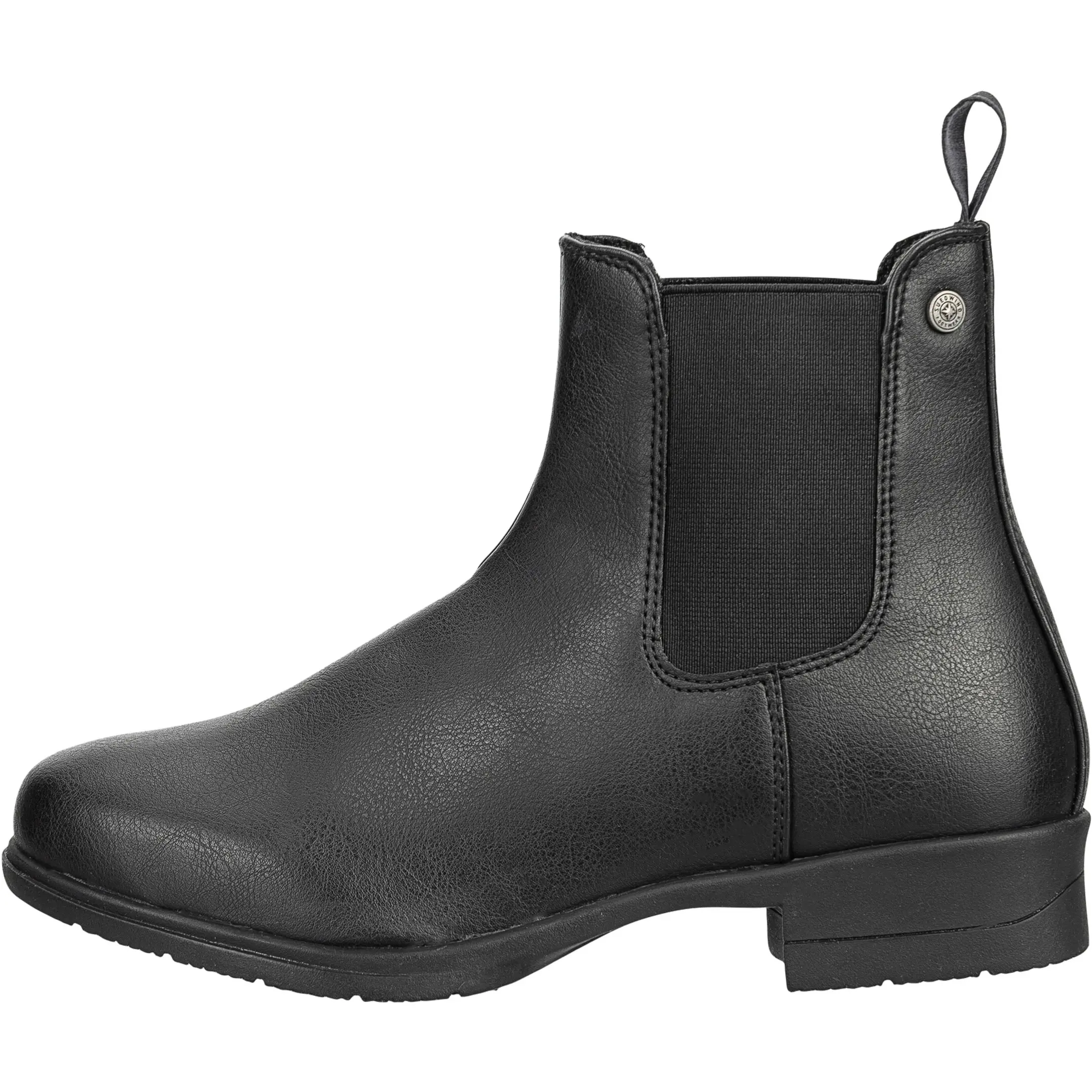 Jodhpur Reitstiefeletten NOVA Vegan Kunstleder schwarz