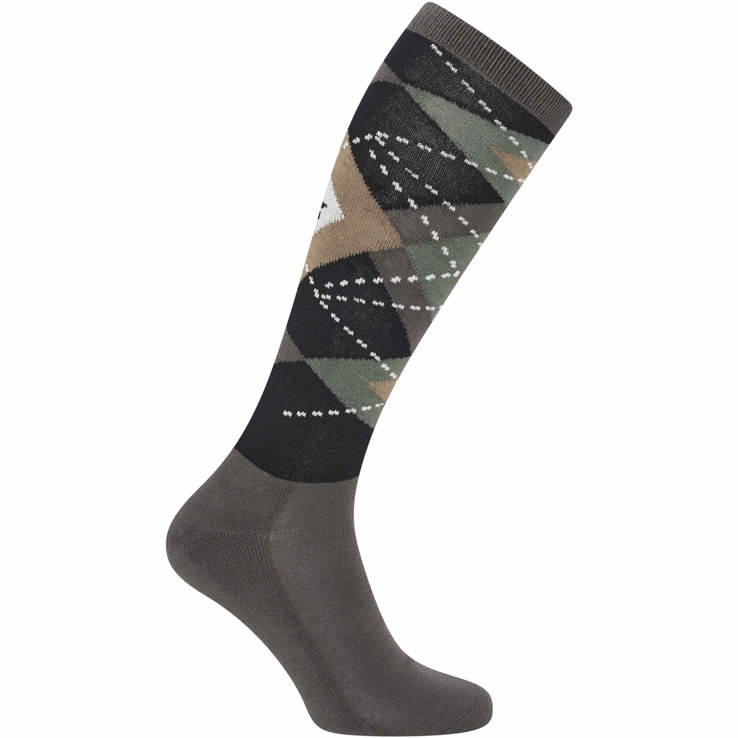 Damen Reitsocken IRHClassic Twist schwarz multicolor