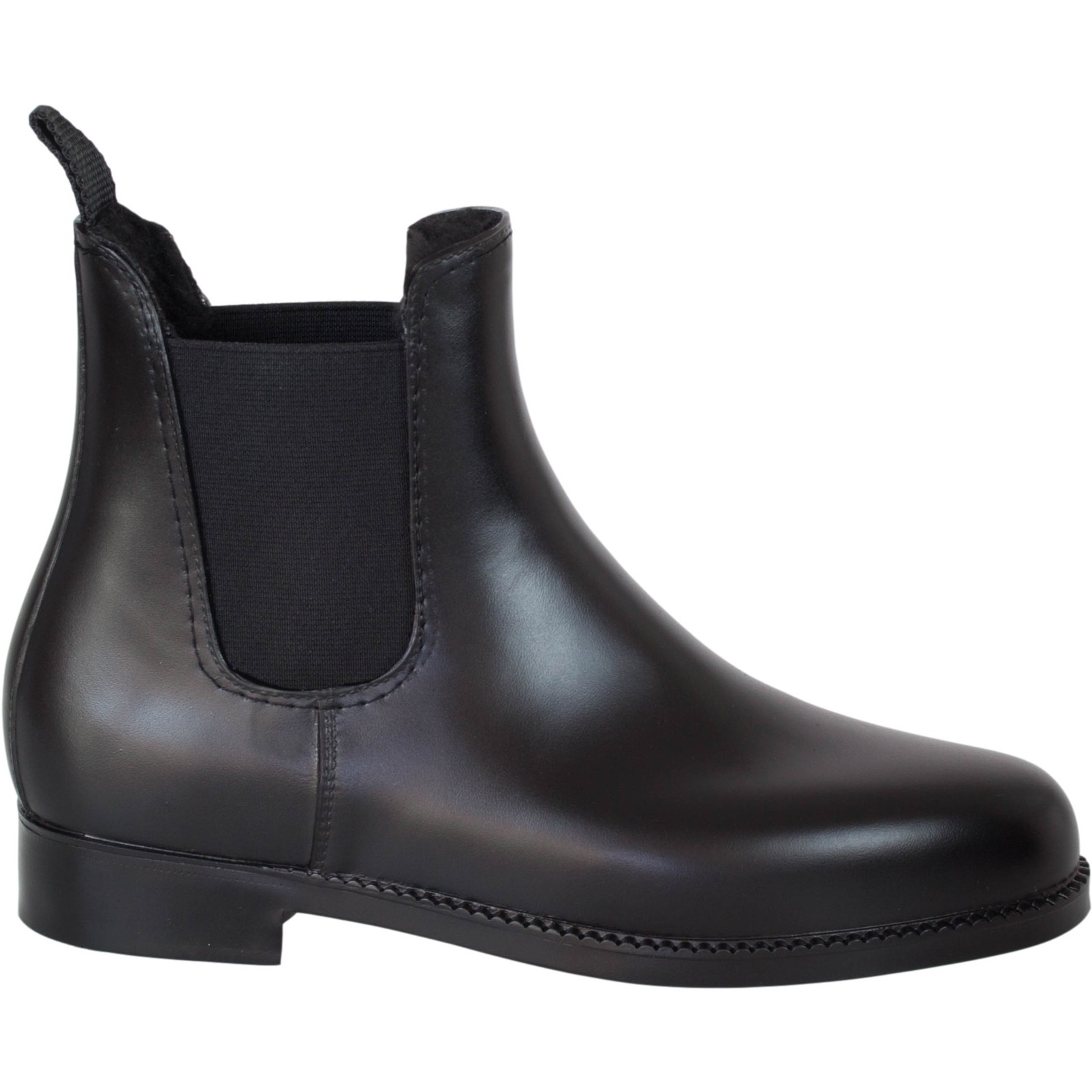 Winter Jodhpur Reitstiefeletten BASIC Kunstleder schwarz