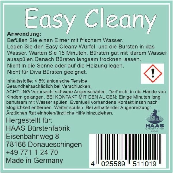 Bürstenwaschwürfel EASY CLEANY