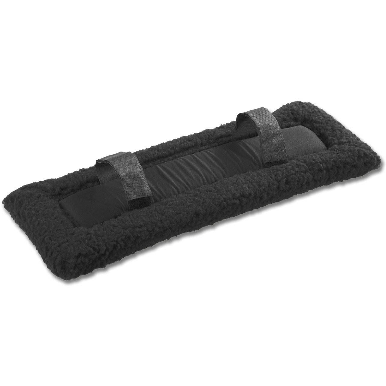 Selettunterlage Fleece schwarz