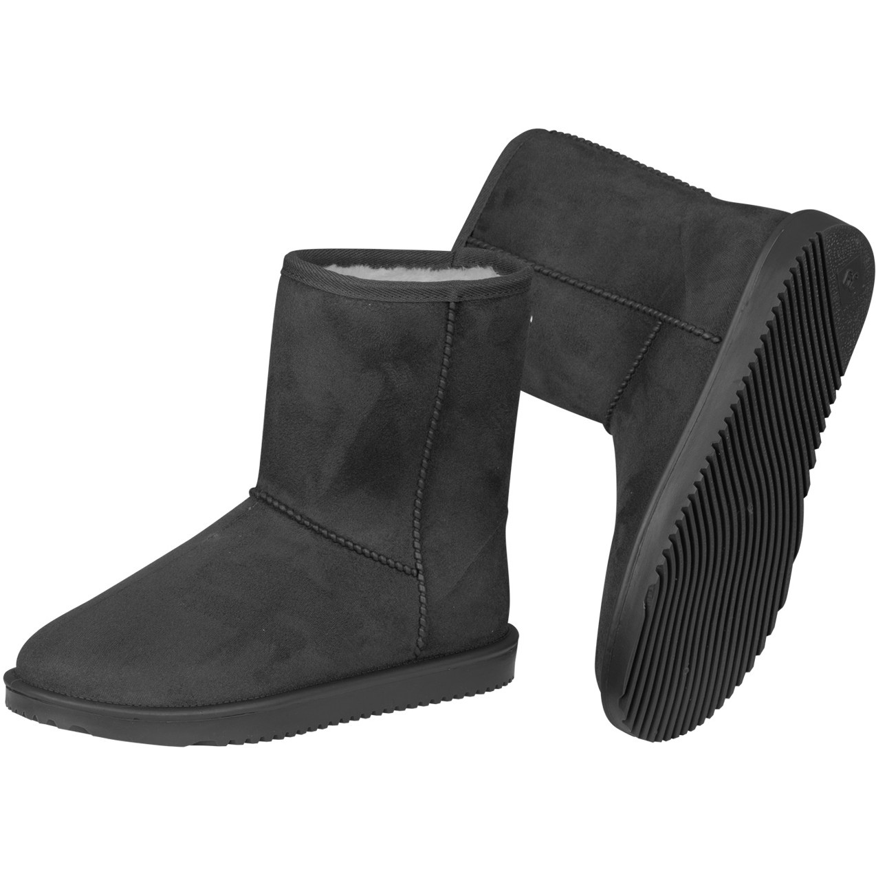 Damen Bootie RAINLESS VELOURS schwarz