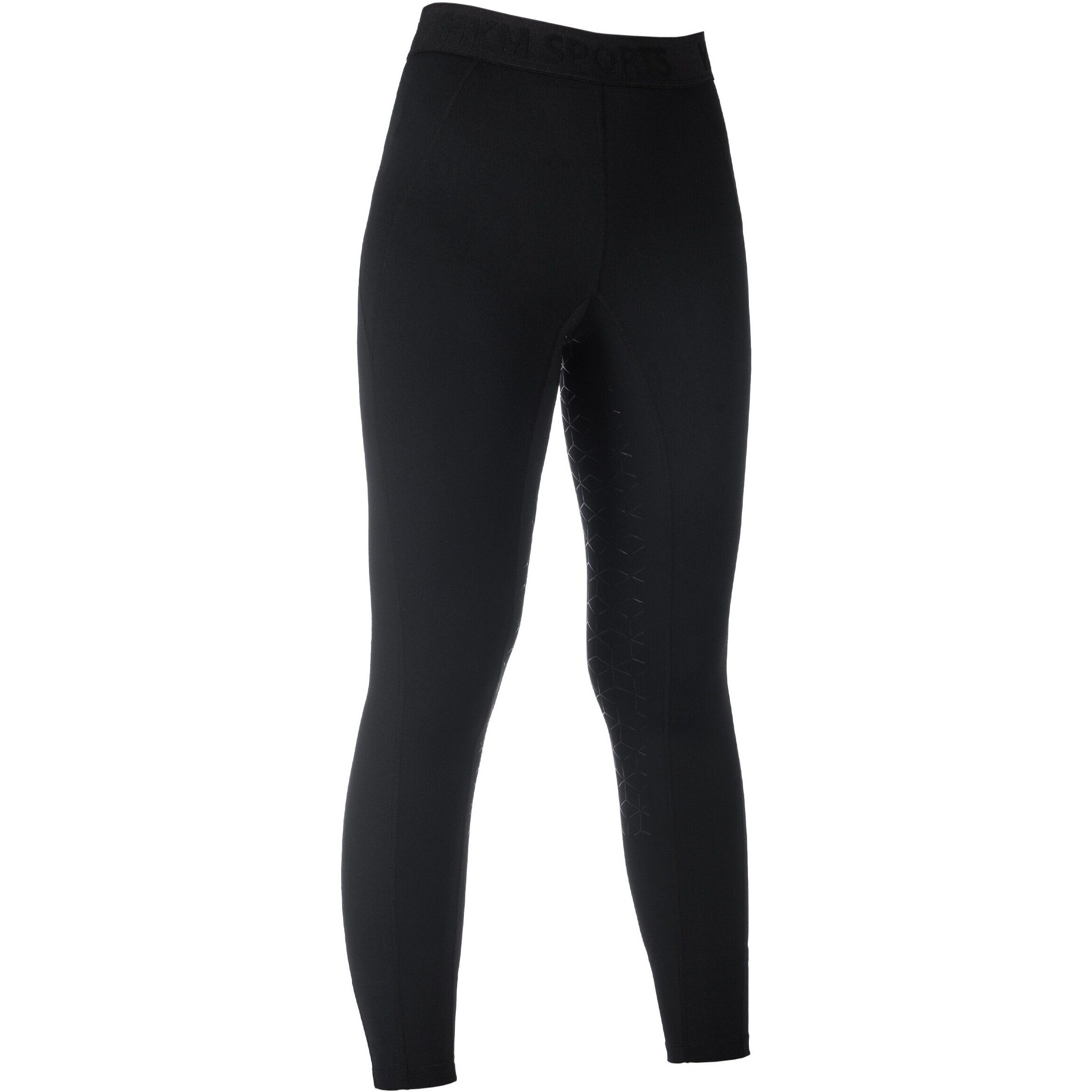 Damen Reitleggings Silikon Vollbesatz TABEA schwarz