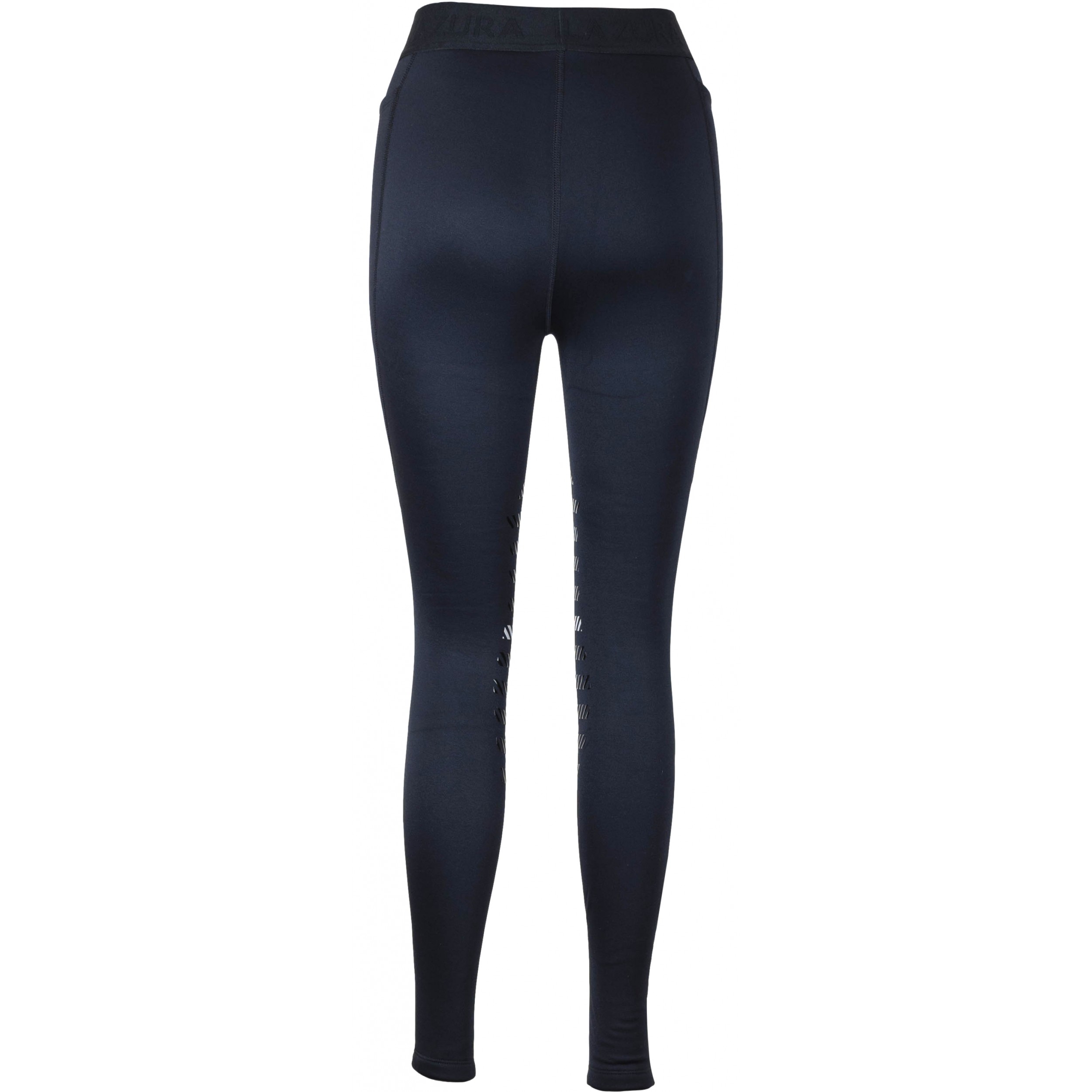 Damen Reitleggings Silikon Kniebesatz ANITA schwarz