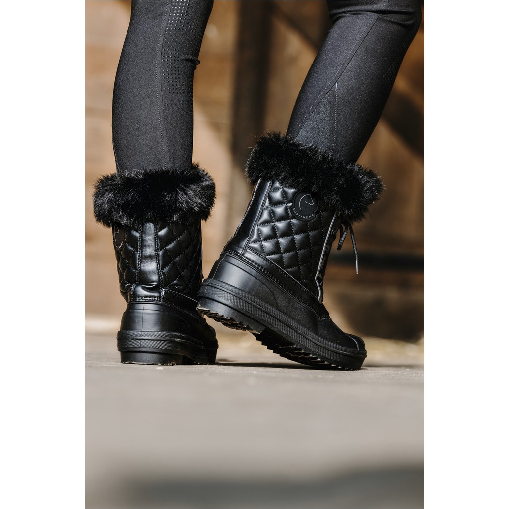 Winter Damen Stiefeletten JE T'AIME schwarz