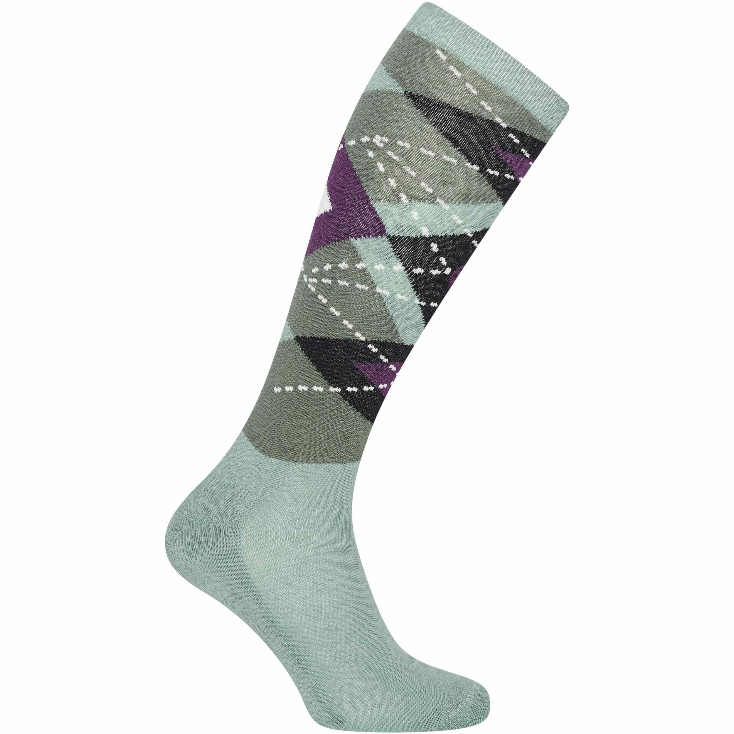 Damen Reitsocken IRHClassic Twist sage green