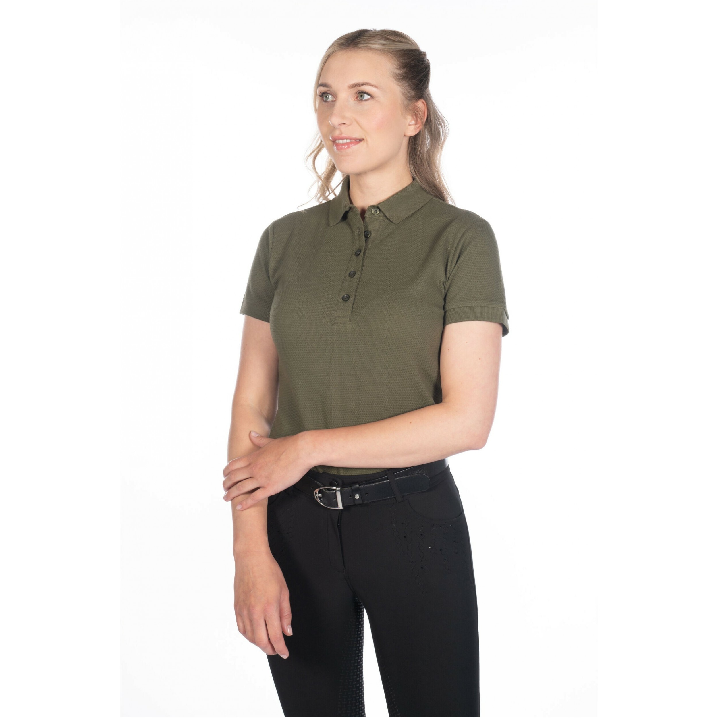 Damen Poloshirt ELISA khaki