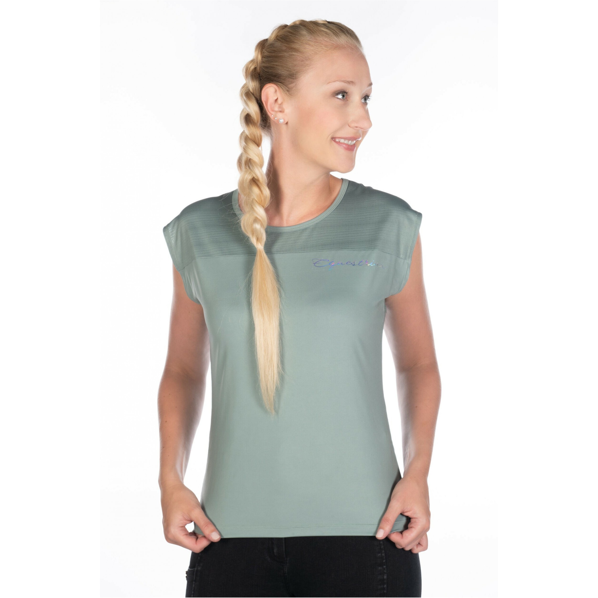 Damen T-Shirt HARBOUR ISLAND salbei