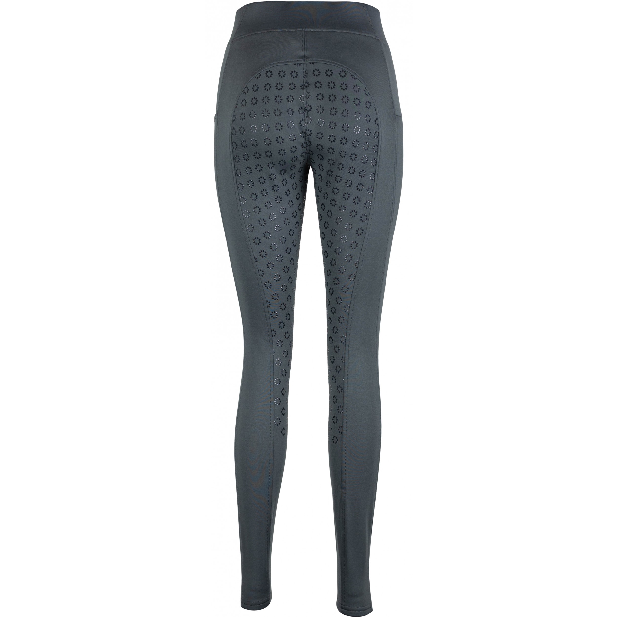 Winter Damen Reitleggings Silikon Vollbesatz THEA graphite