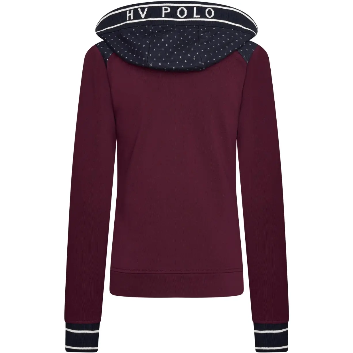 Damen Hoodie HVPCharlize dark berry