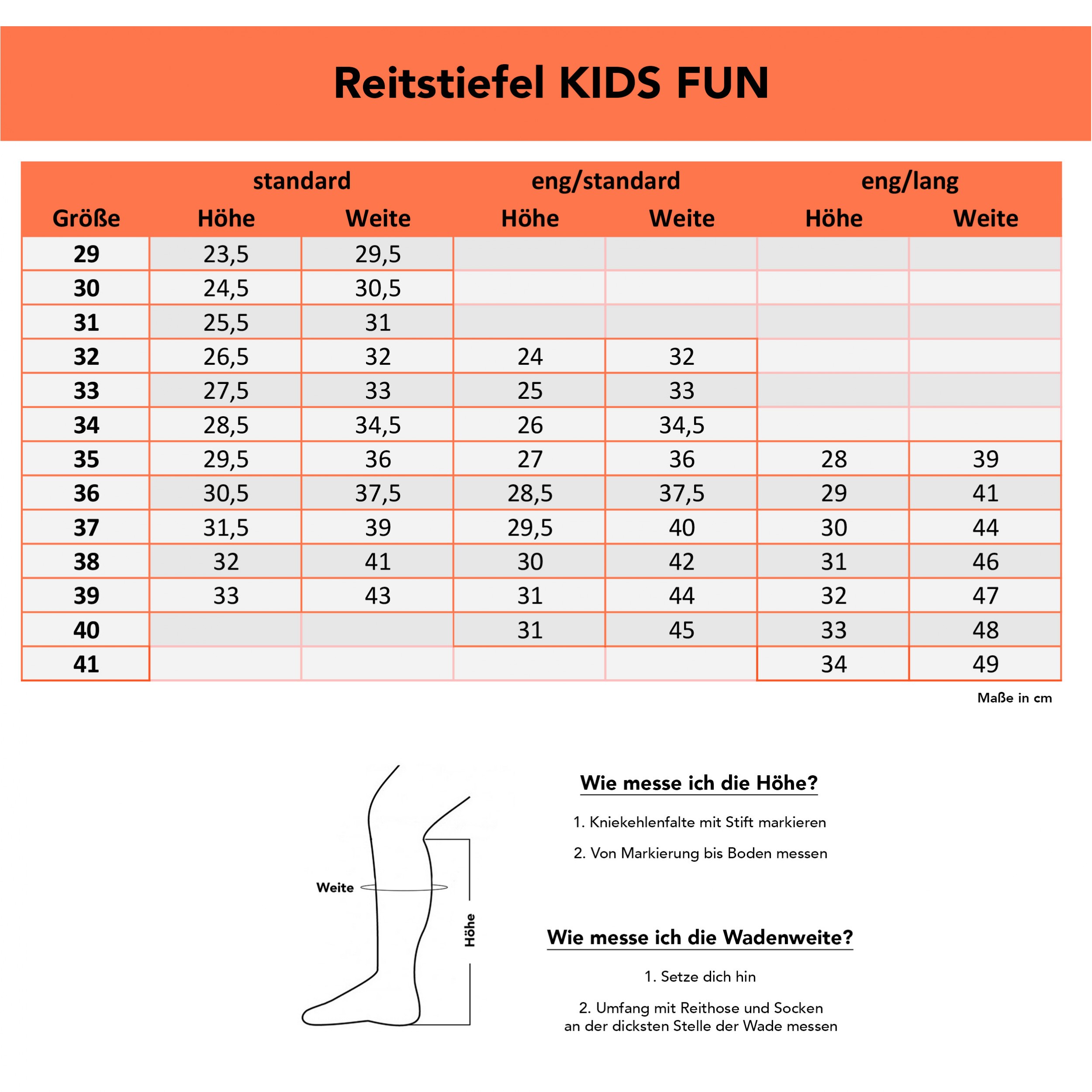 Kinder Reitstiefel KIDS FUN GLITTER Kunstleder schwarz