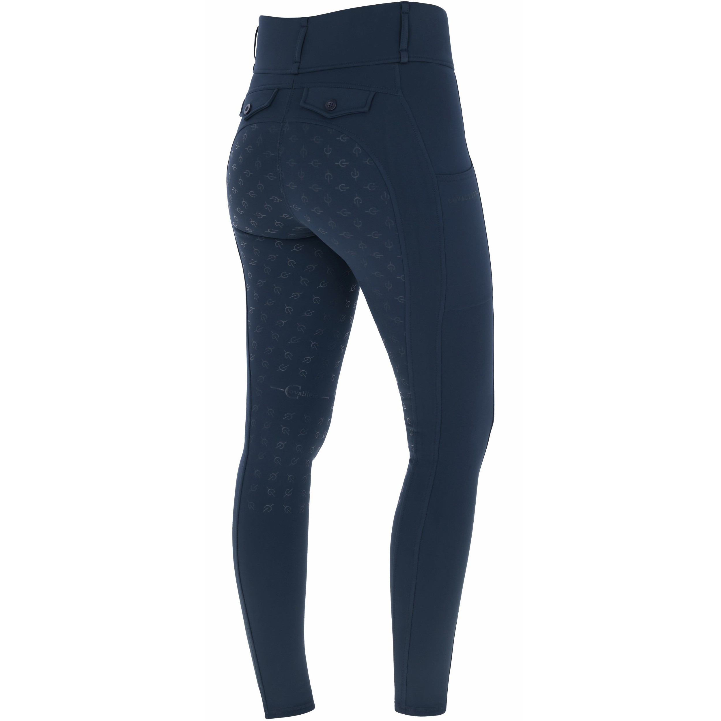 Damen Reitleggings Silikon Vollbesatz H/W24 dark navy