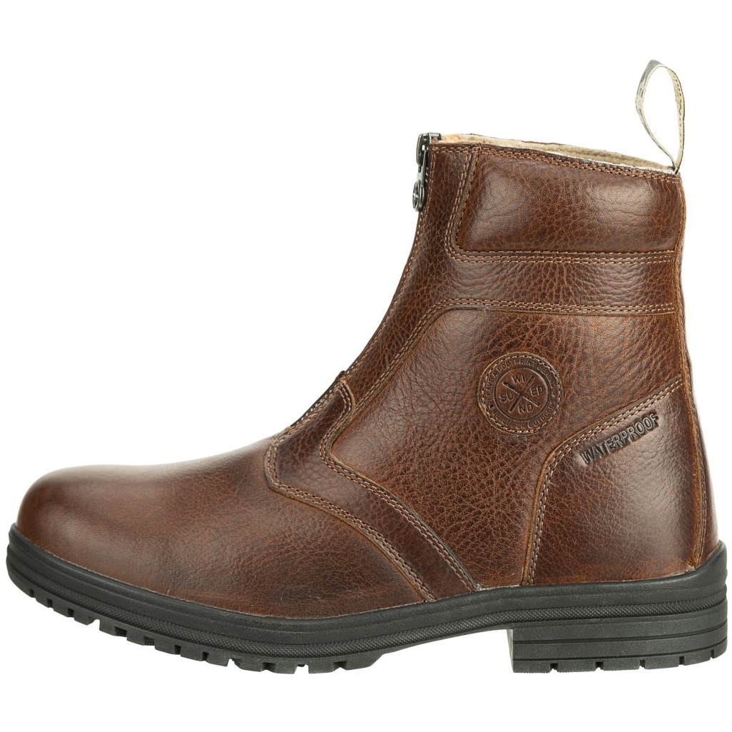 Winter Damen Reitstiefeletten AMARON FZ Wool chocolate