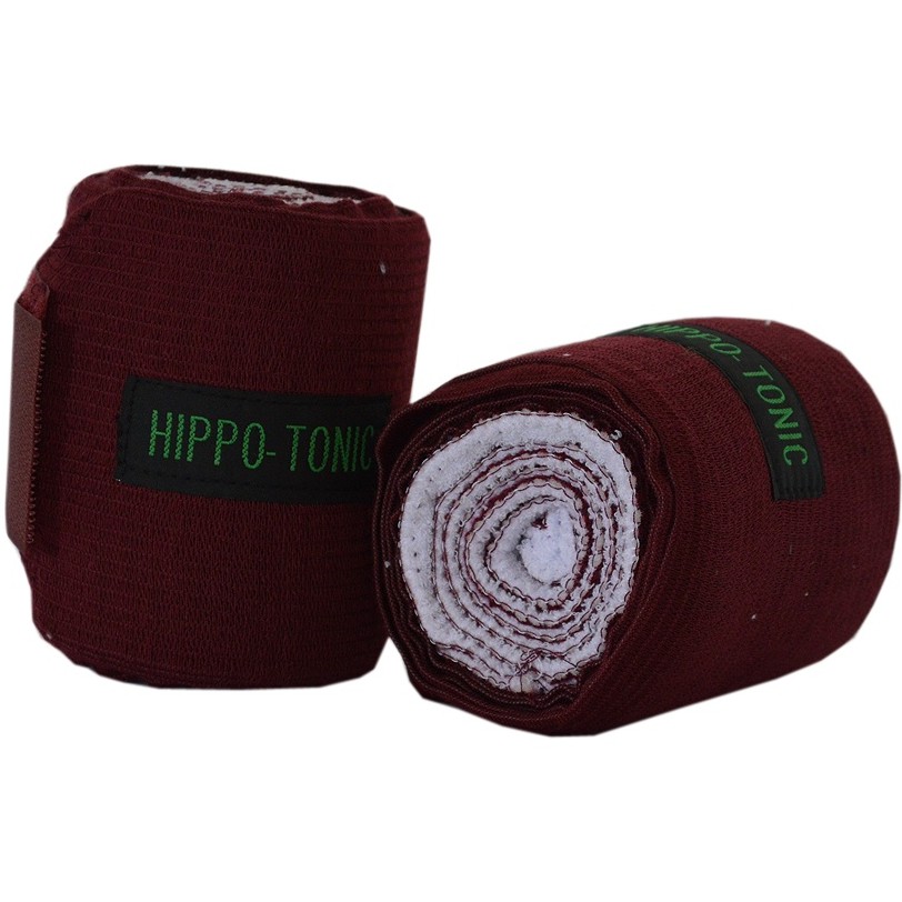 Arbeitsbandagen (2er Set) 2in1 HIPPO-TONIC bordeaux 