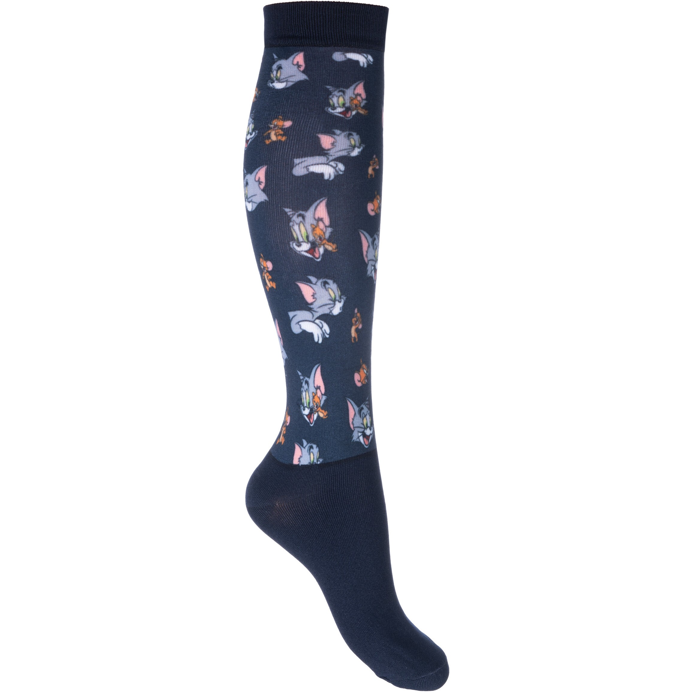 Kinder Reitsocken TOM AND JERRY dunkelblau