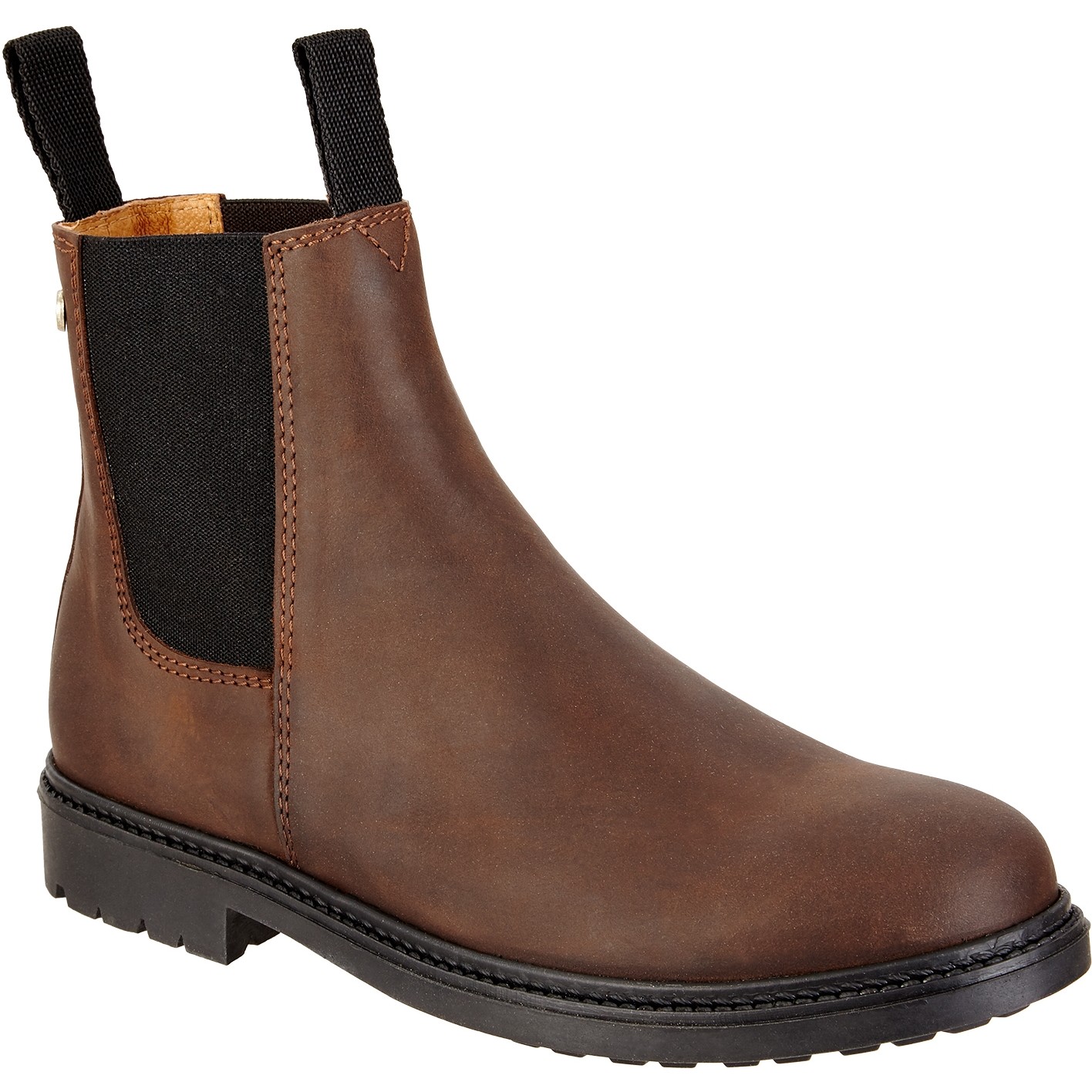 Reitstiefeletten NEW WORK Echtleder chocolate