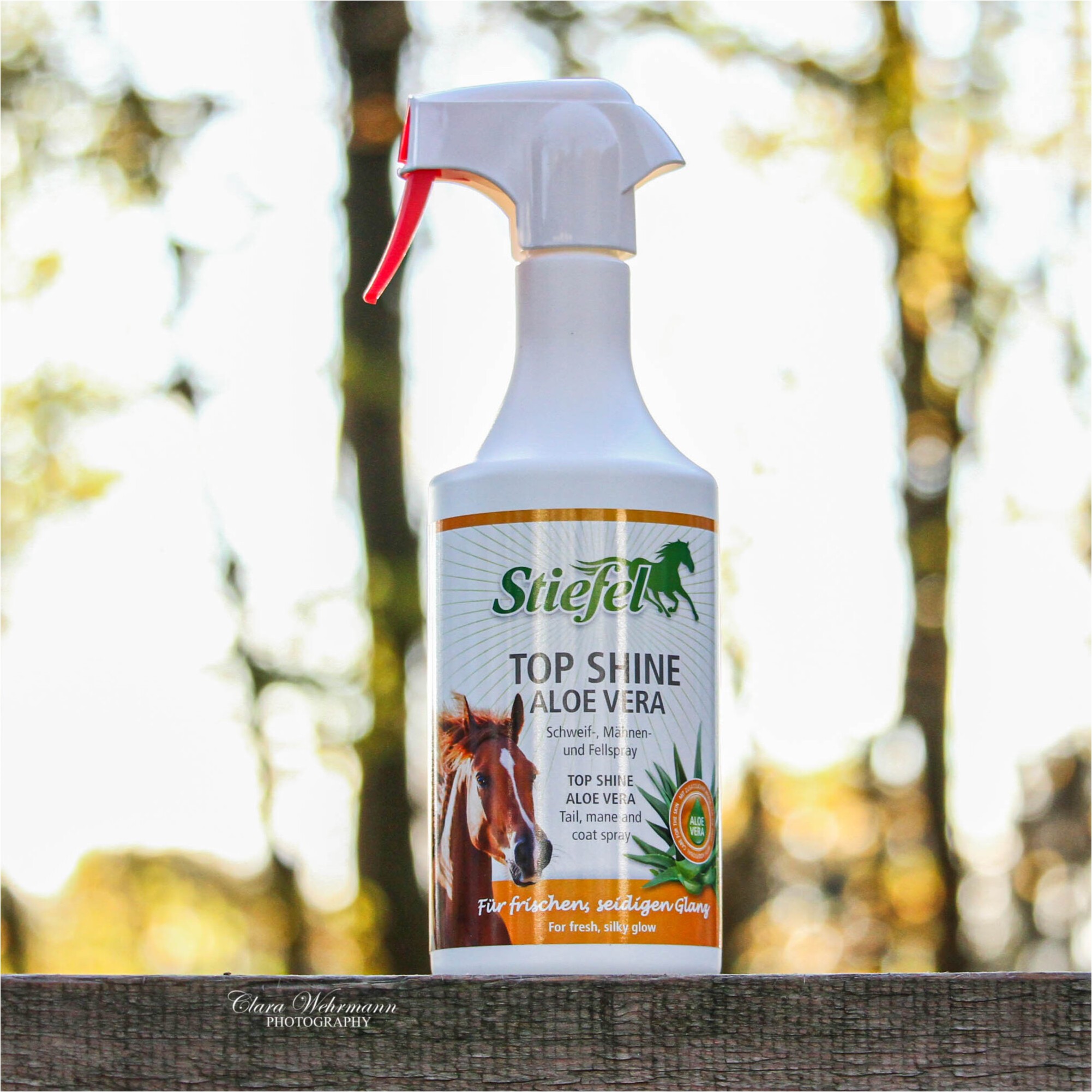 Schweif-, Mähnen- und Fellspray TOP SHINE Aloe Vera 750ml