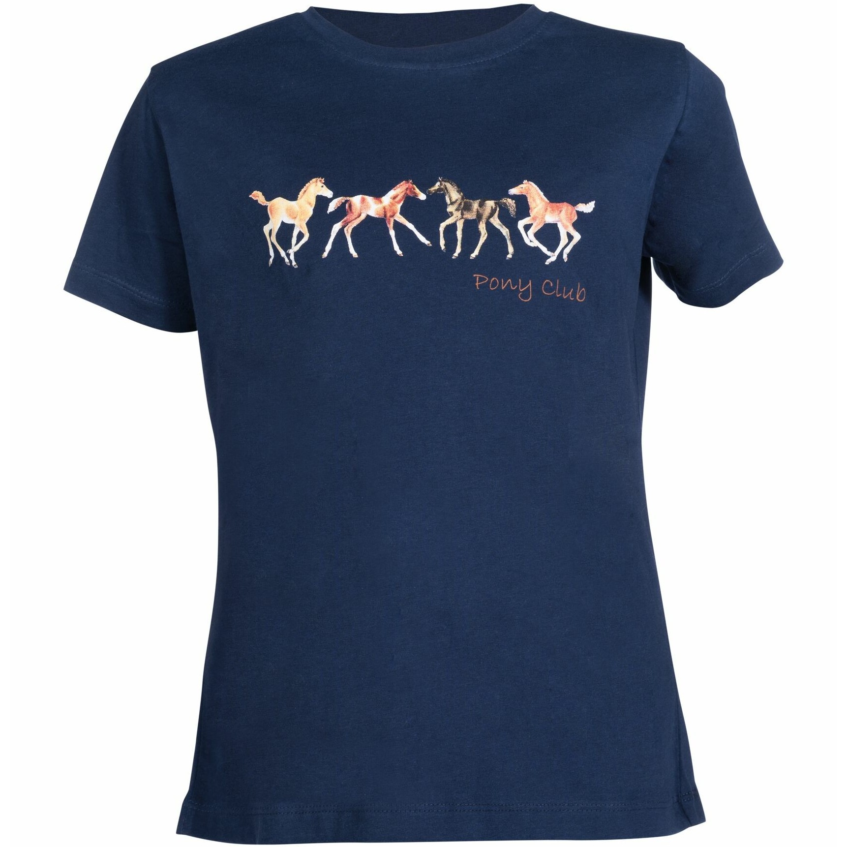 Kinder T-Shirt PONY CLUB dunkelblau