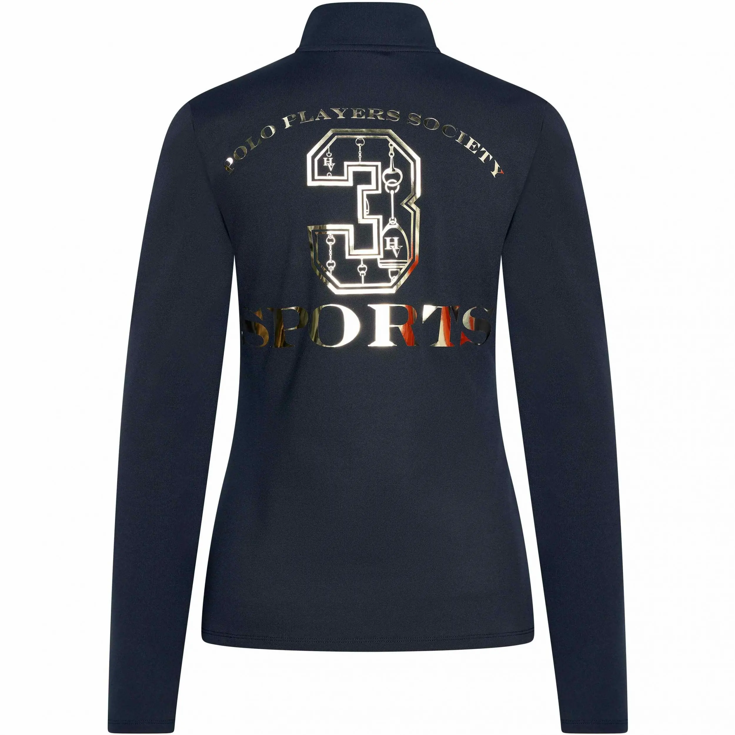 Damen Langarmshirt HVPFavouritas Luxury navy