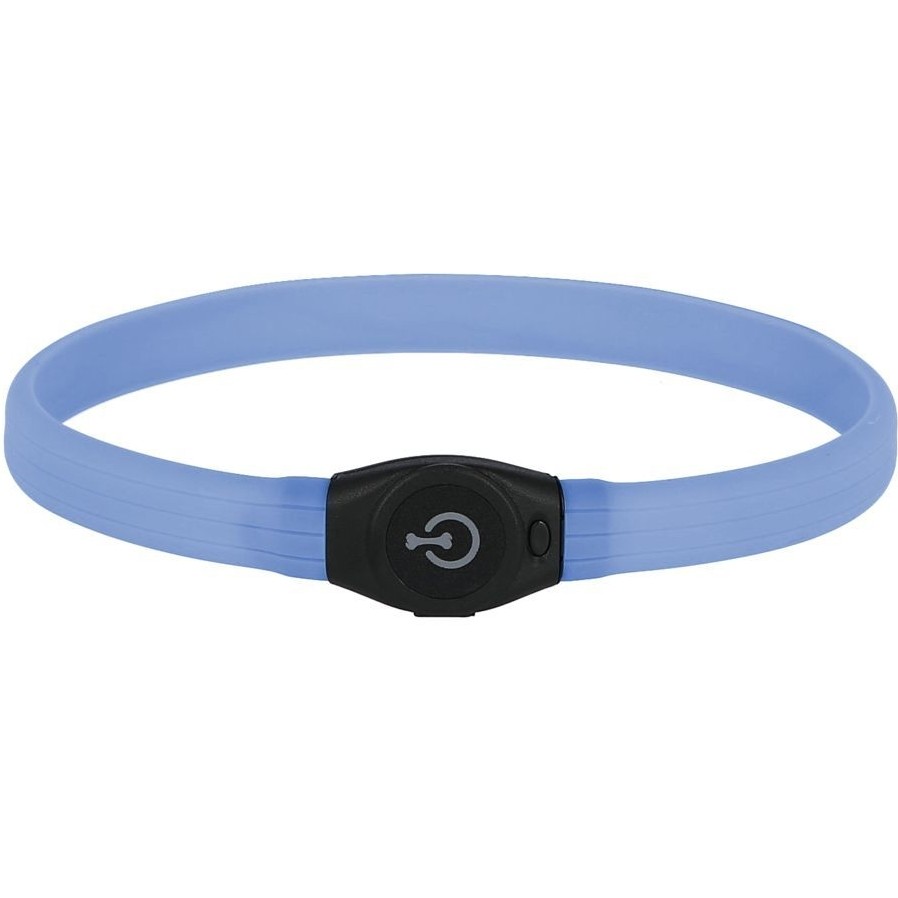 Halsband mit LED MAXI SAFE blau 65x2,5cm 