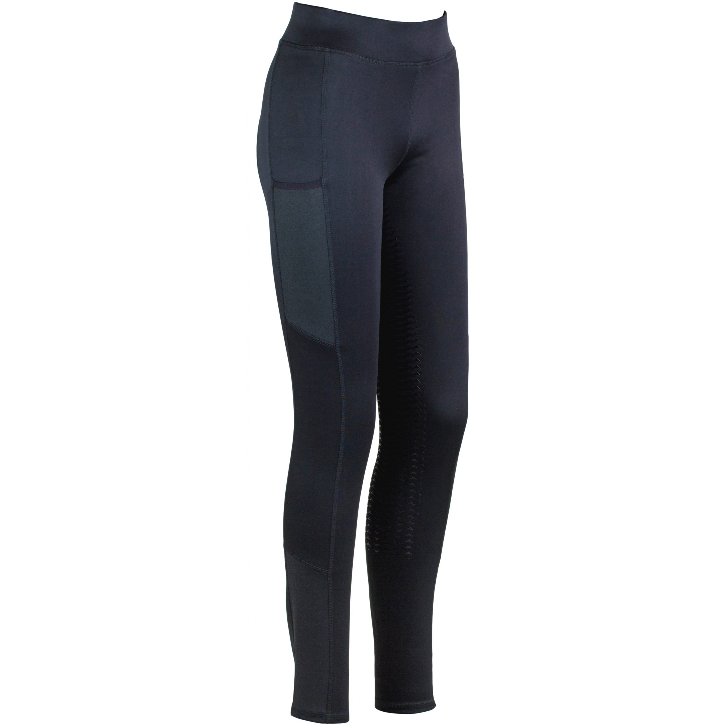 Damen Reitleggings Silikon Vollbesatz EMILIA schwarz