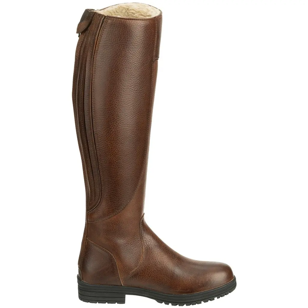 Winter Damen Reitstiefel AMARON Tall Wool chocolate