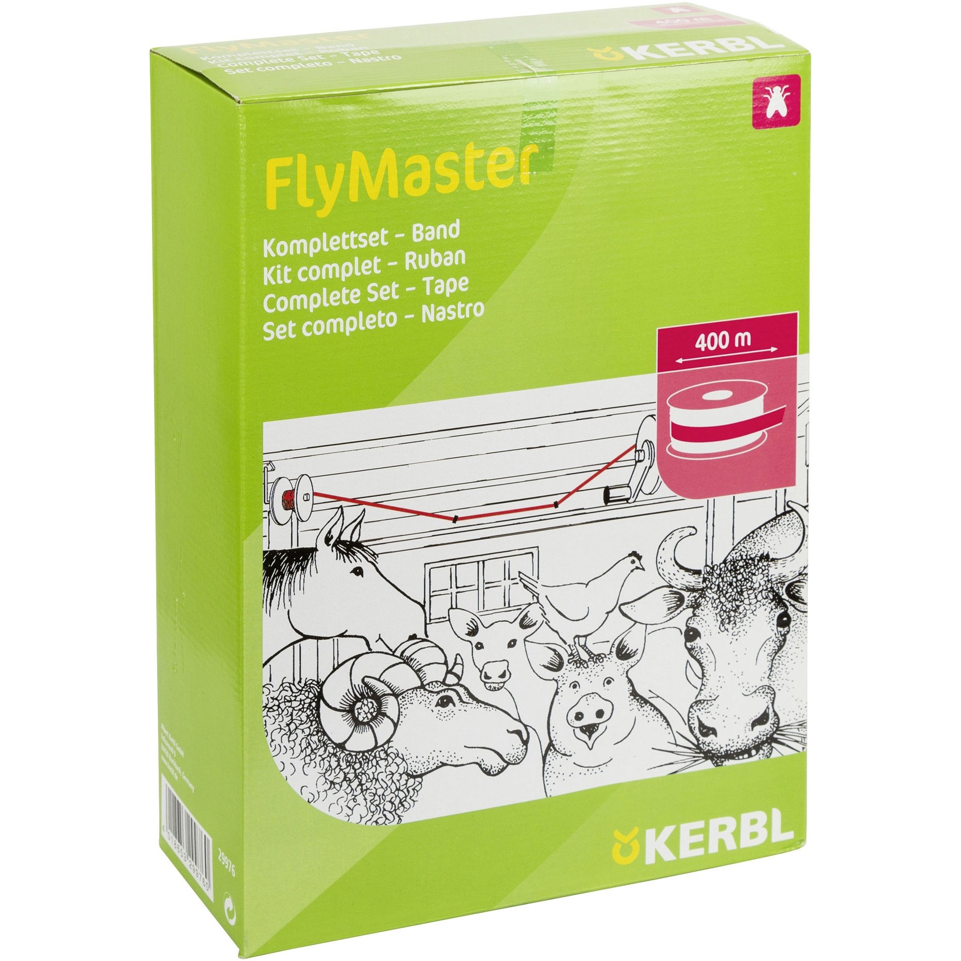 Fliegenband FLYMASTER Komplettset 400m