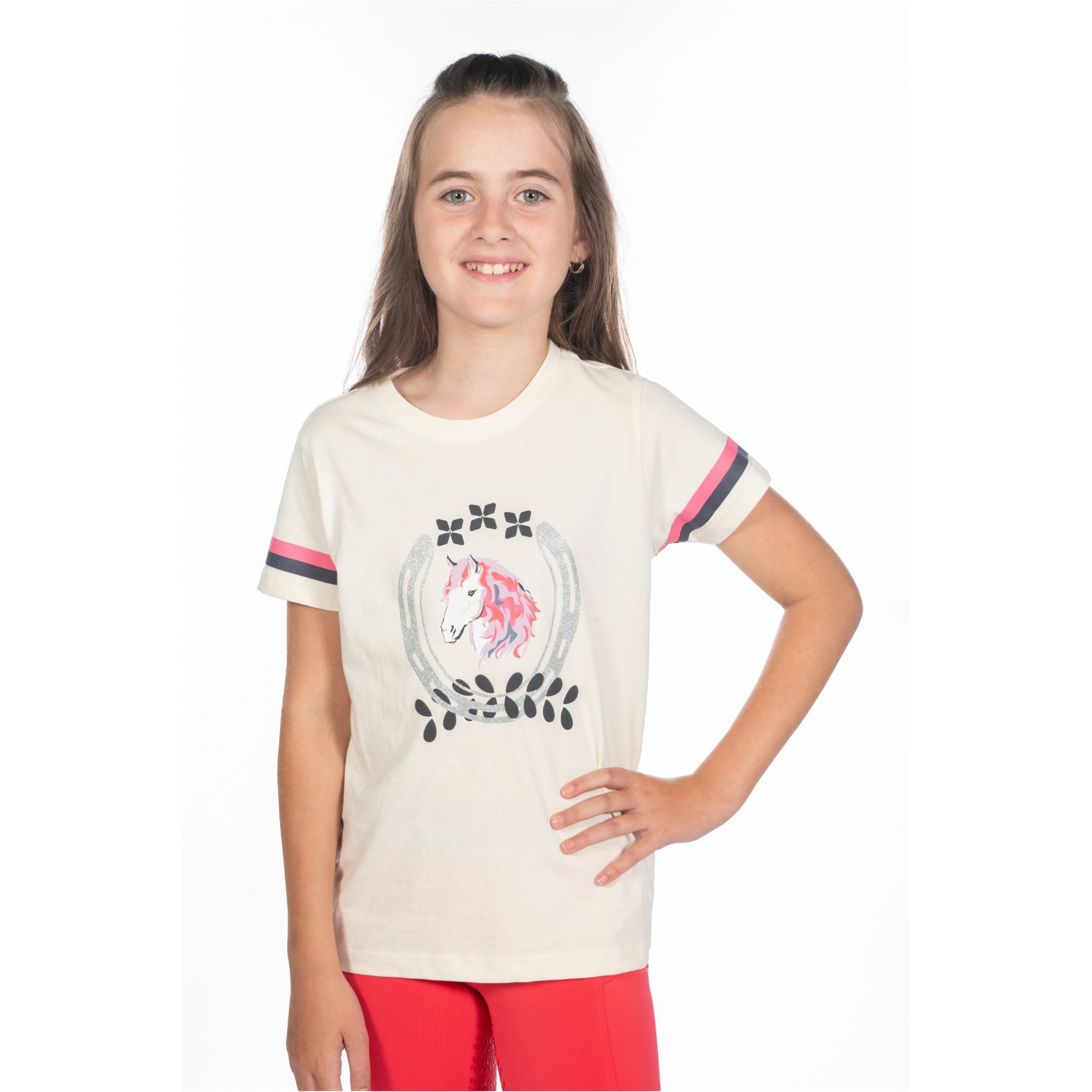 Kinder T-Shirt AYMEE wollweiß