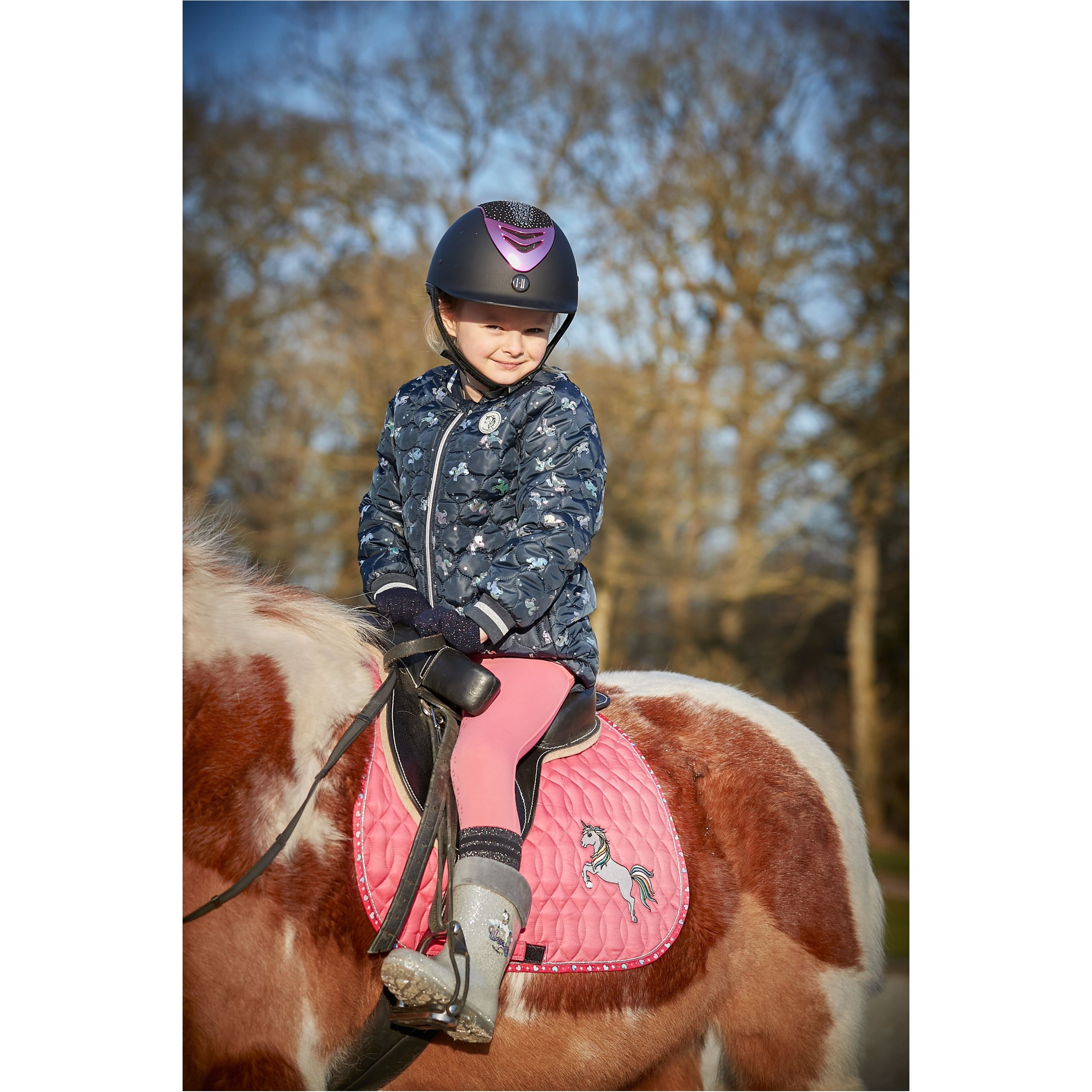 Kinder Thermojacke LIBBY navy