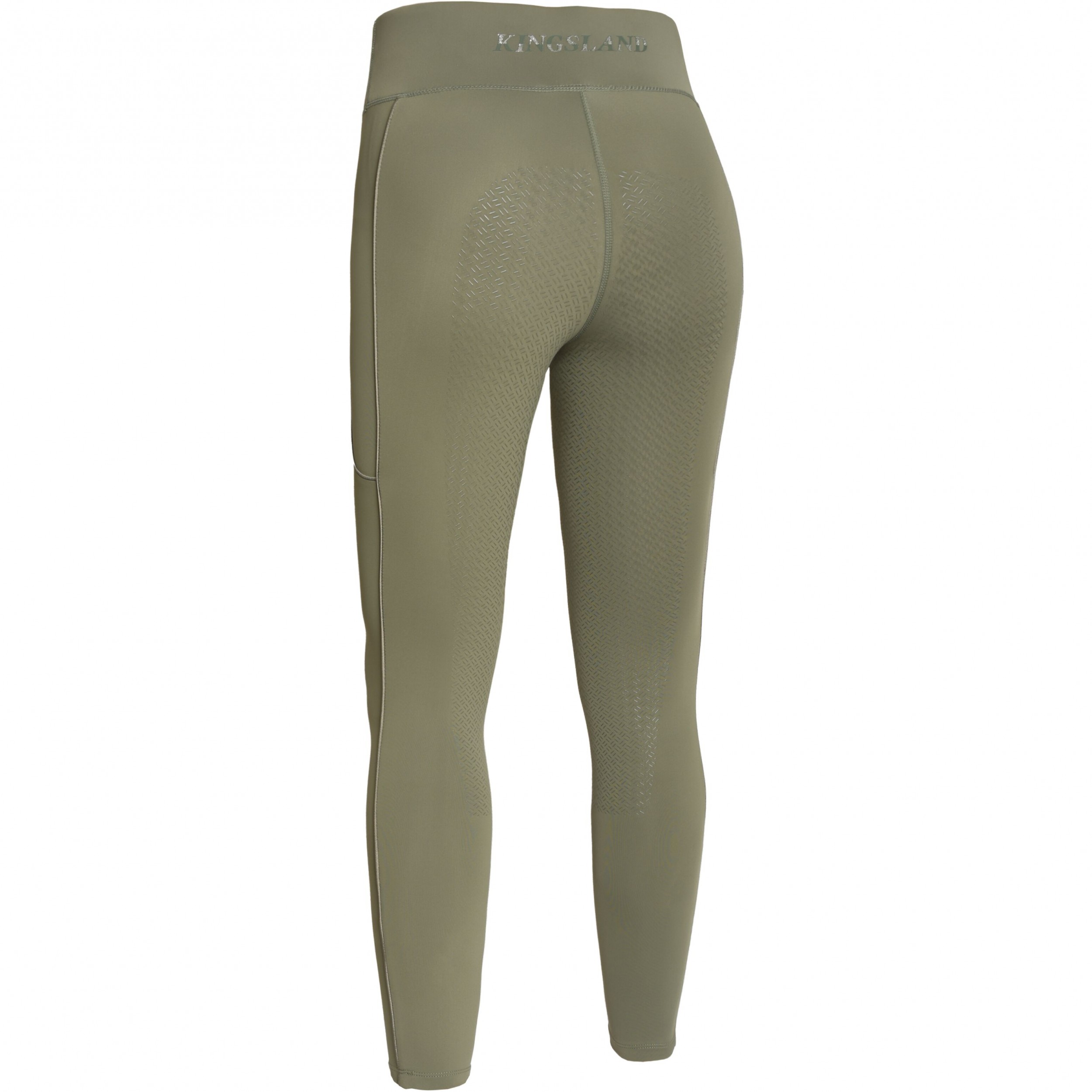 Damen Reitleggings Silikon Vollbesatz KLKatinka F-Tec2 green castor