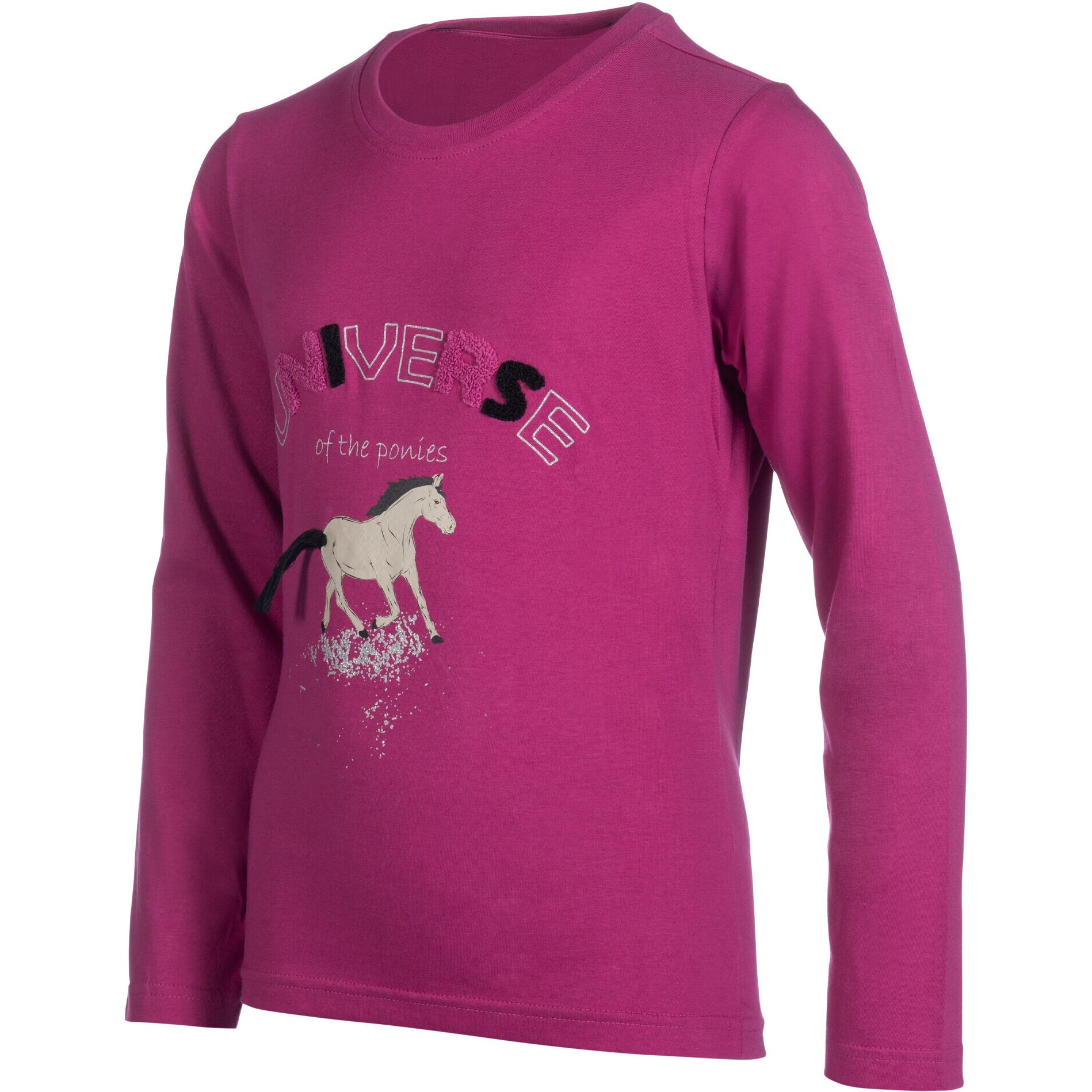 Kinder Langarmshirt POLLY magenta