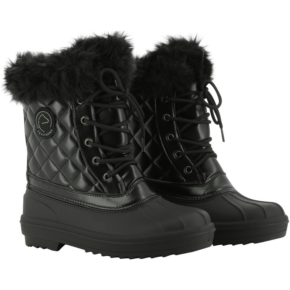 Winter Damen Stiefeletten JE T'AIME schwarz