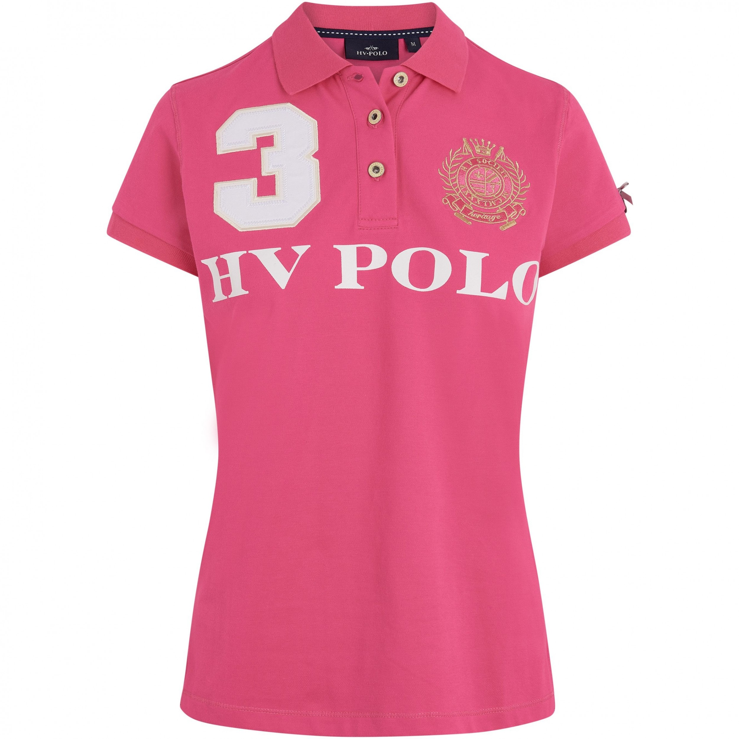 Kinder Poloshirt Favouritas EQ neon fuchsia